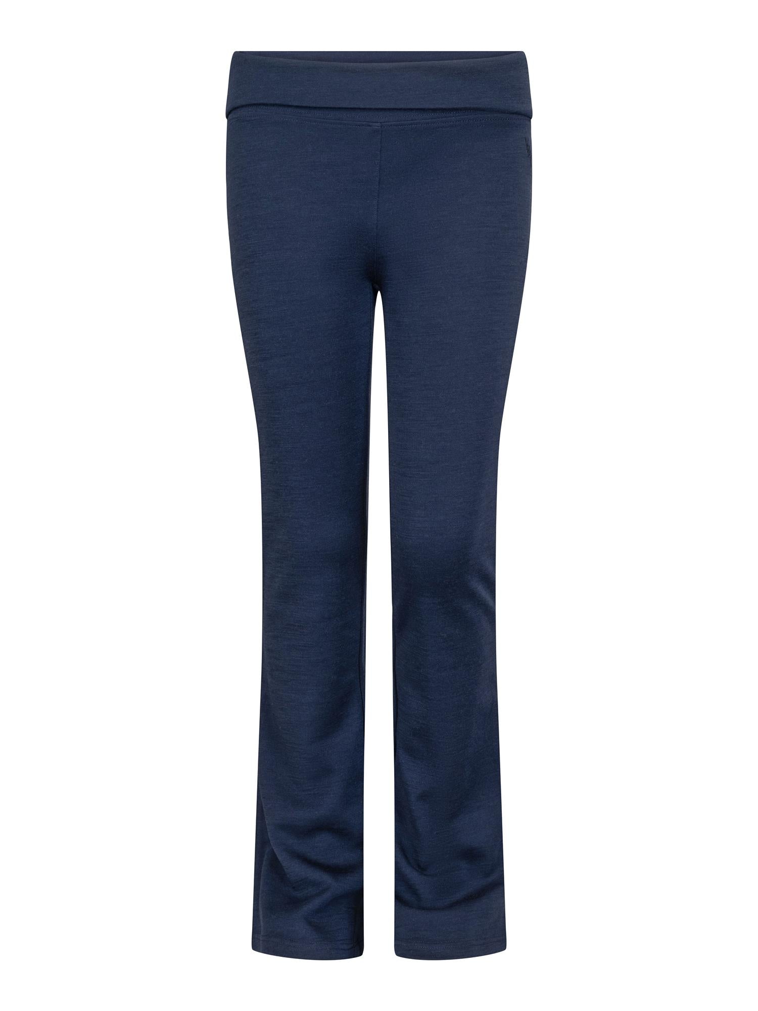 VILJE OG VE Violet Bukse,Ull bambus Midnight Navy