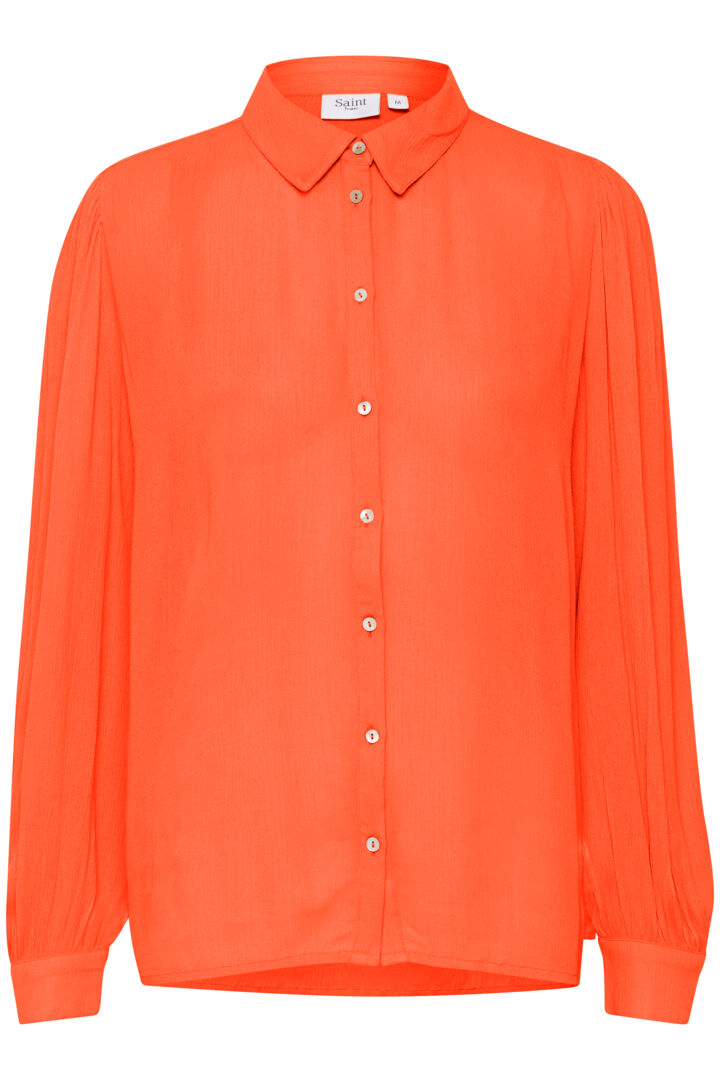 SAINT TROPEZ Alba shirt Orange