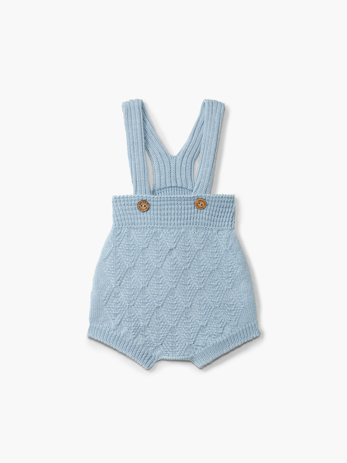 WEDOBLE Strikket Seleshorts,Ull Lyseblå