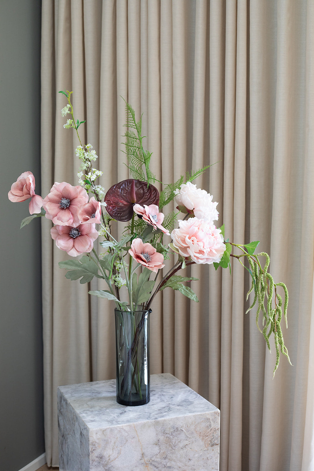 SPECKTRUM Poppy Dusty Rose kunstig blomst