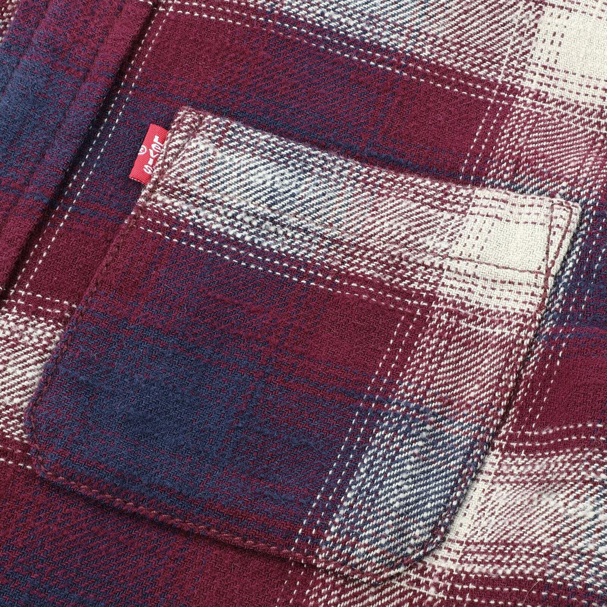 LEVIS 4-14ÅR Rutet flanellskjorte
