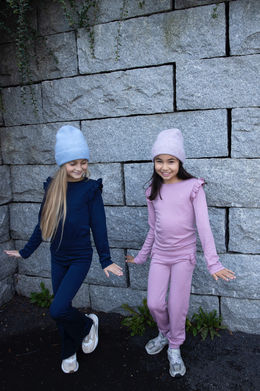 VILJE OG VE Violetta Yogabukse Mørkeblå