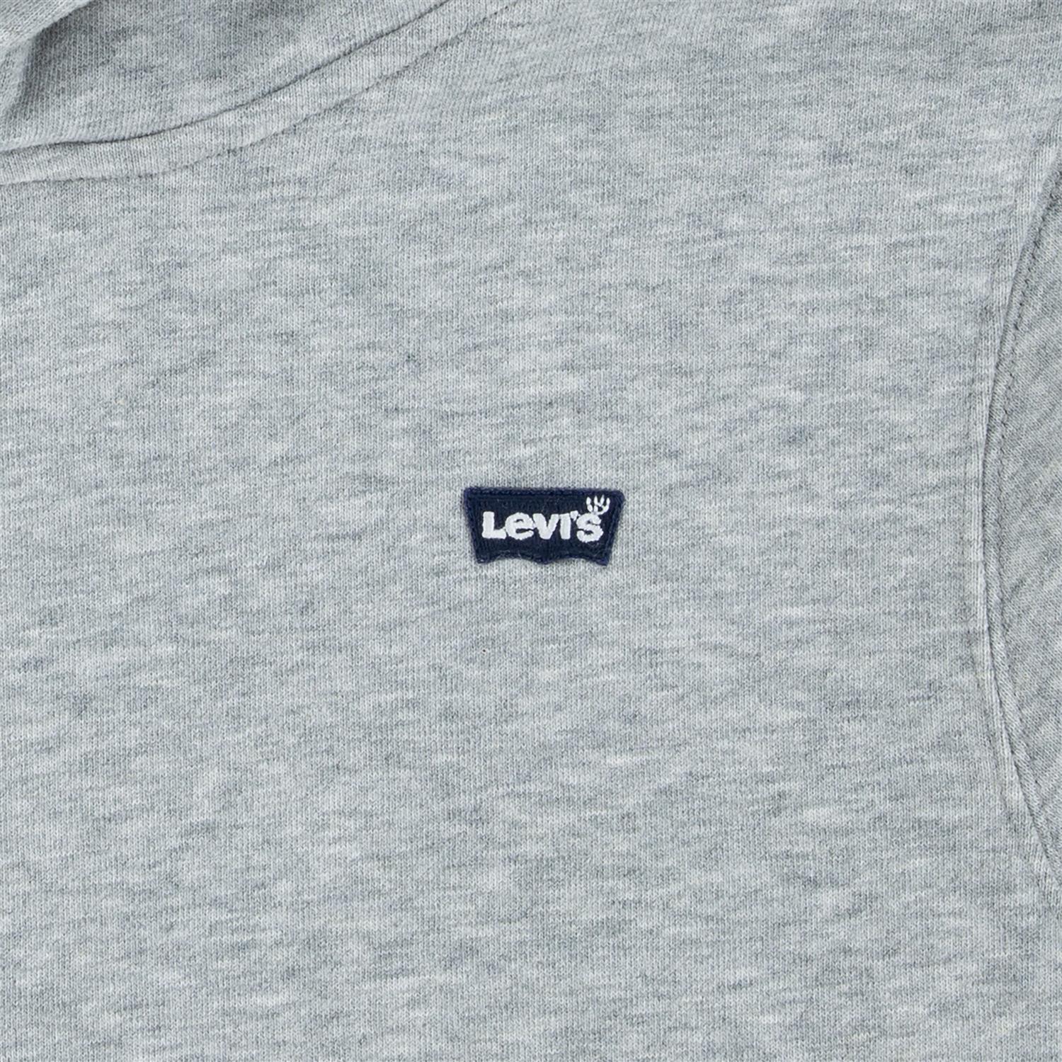 LEVIS Mini Batwing Hettegenser Lys Grå Melert