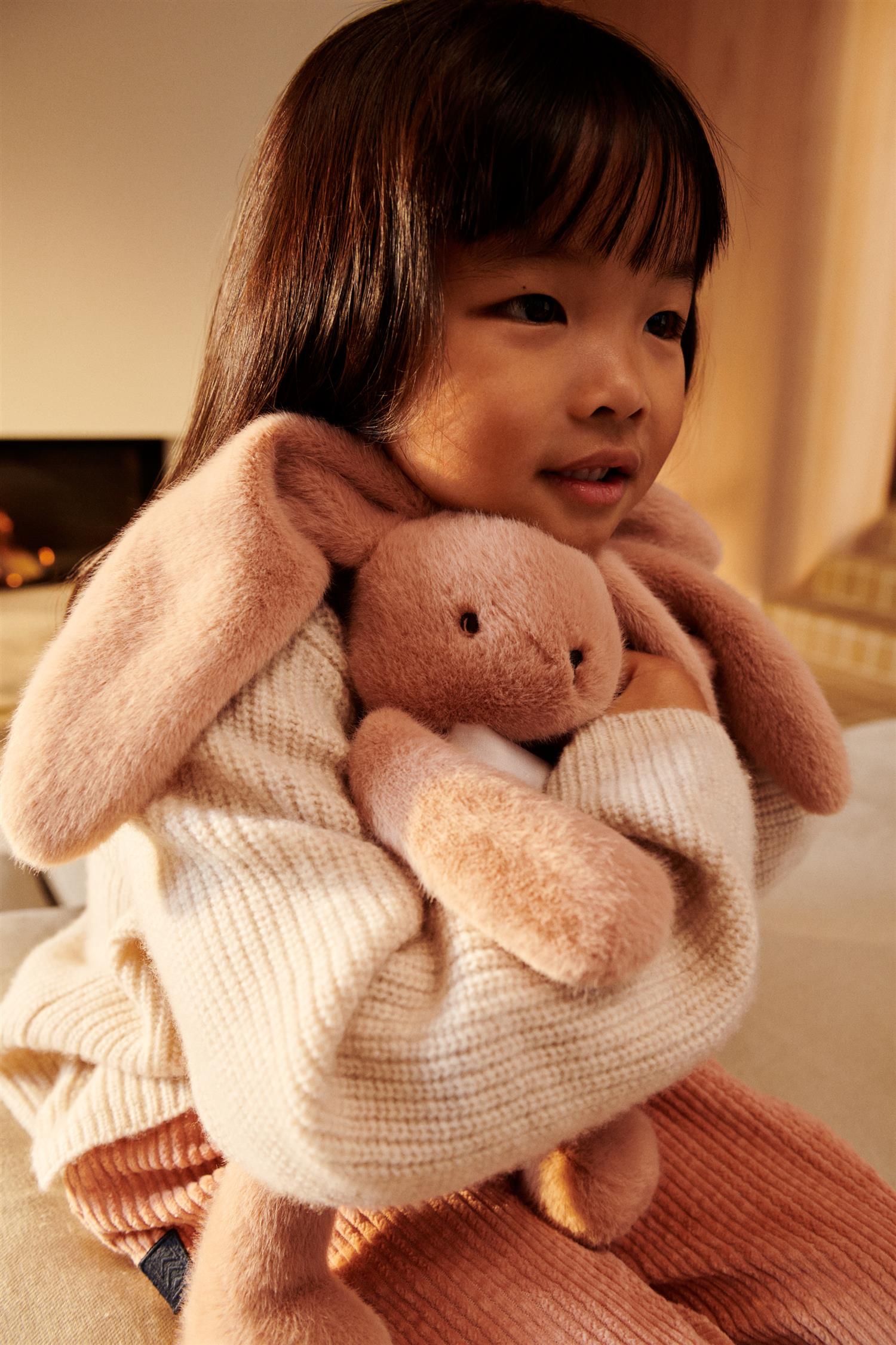 LIEWOOD Berto Rabbit Teddy Dus Rosa