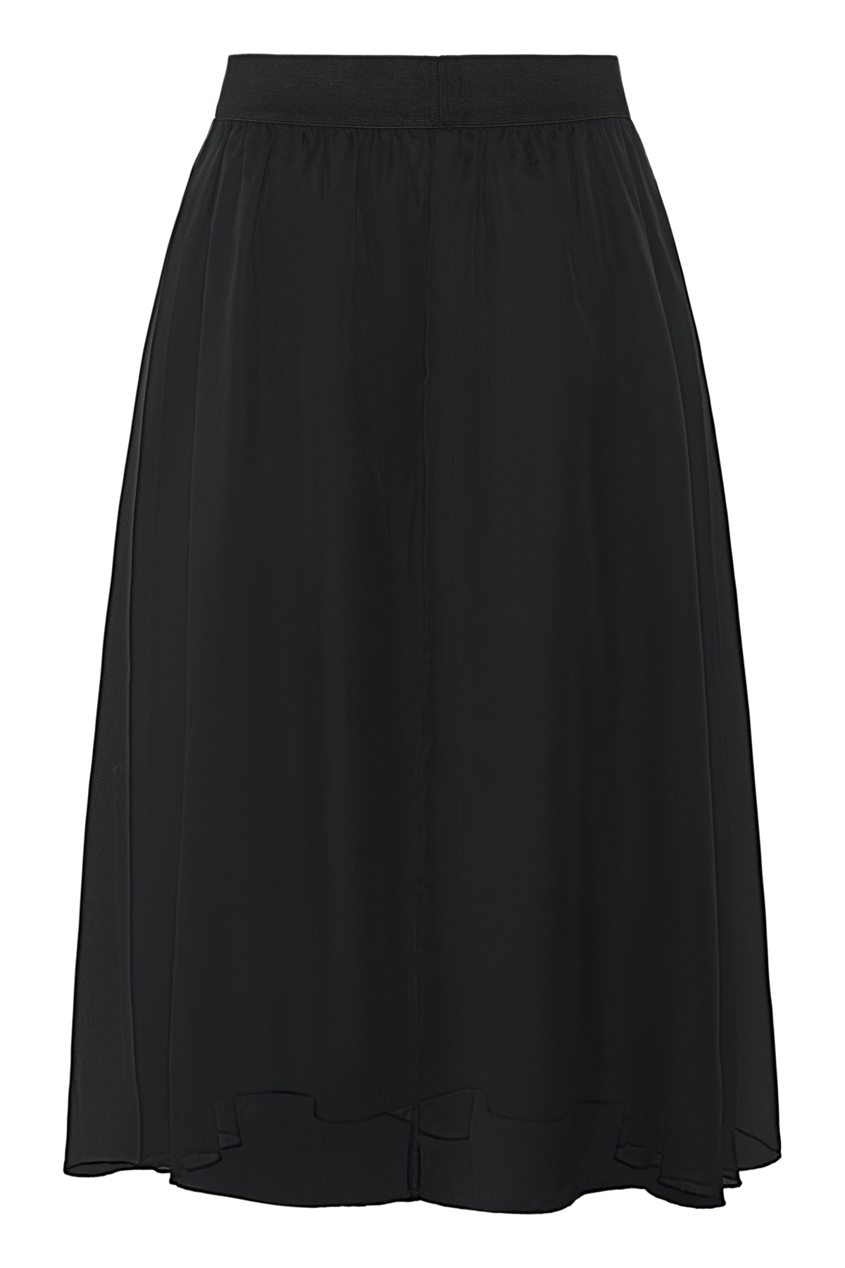 SAINT TROPEZ Coral Skirt Black