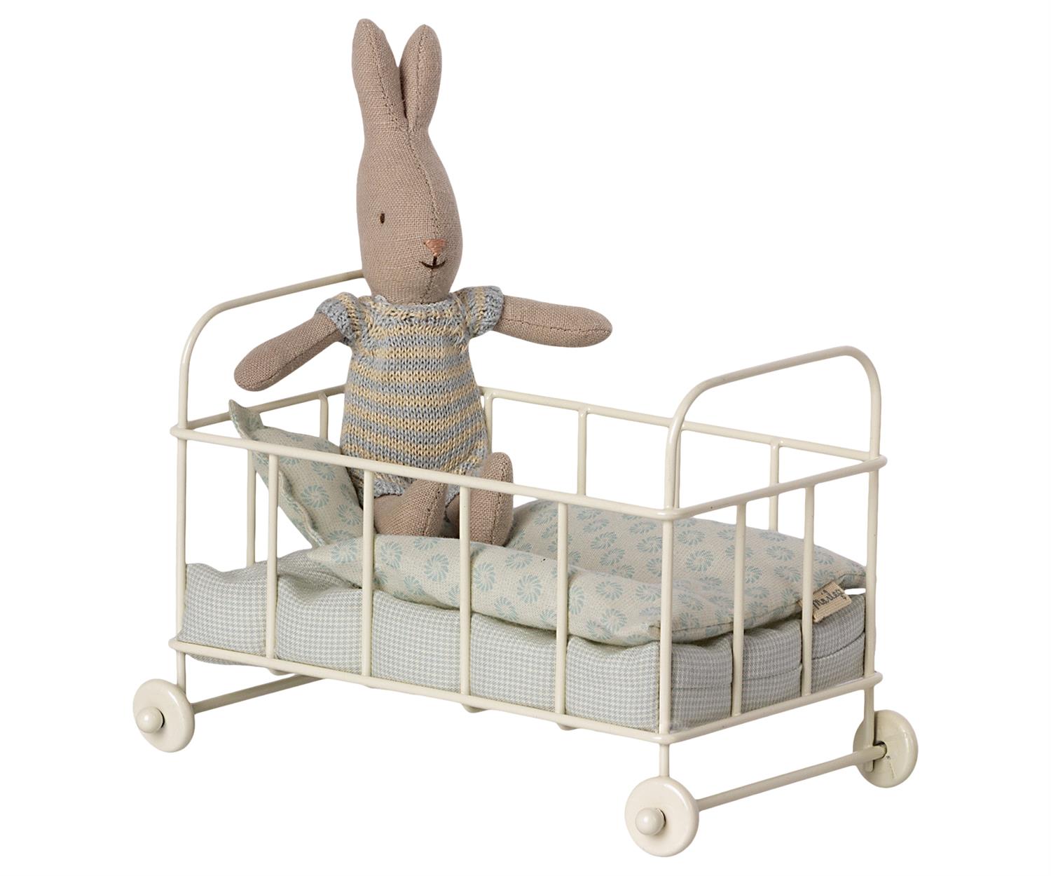 MAILEG Cot bed,Micro Krem