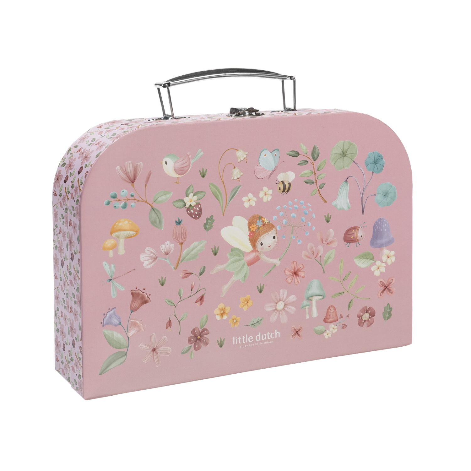 LITTLE DUTCH Kreativ Koffert,Fairy Garden Rosa
