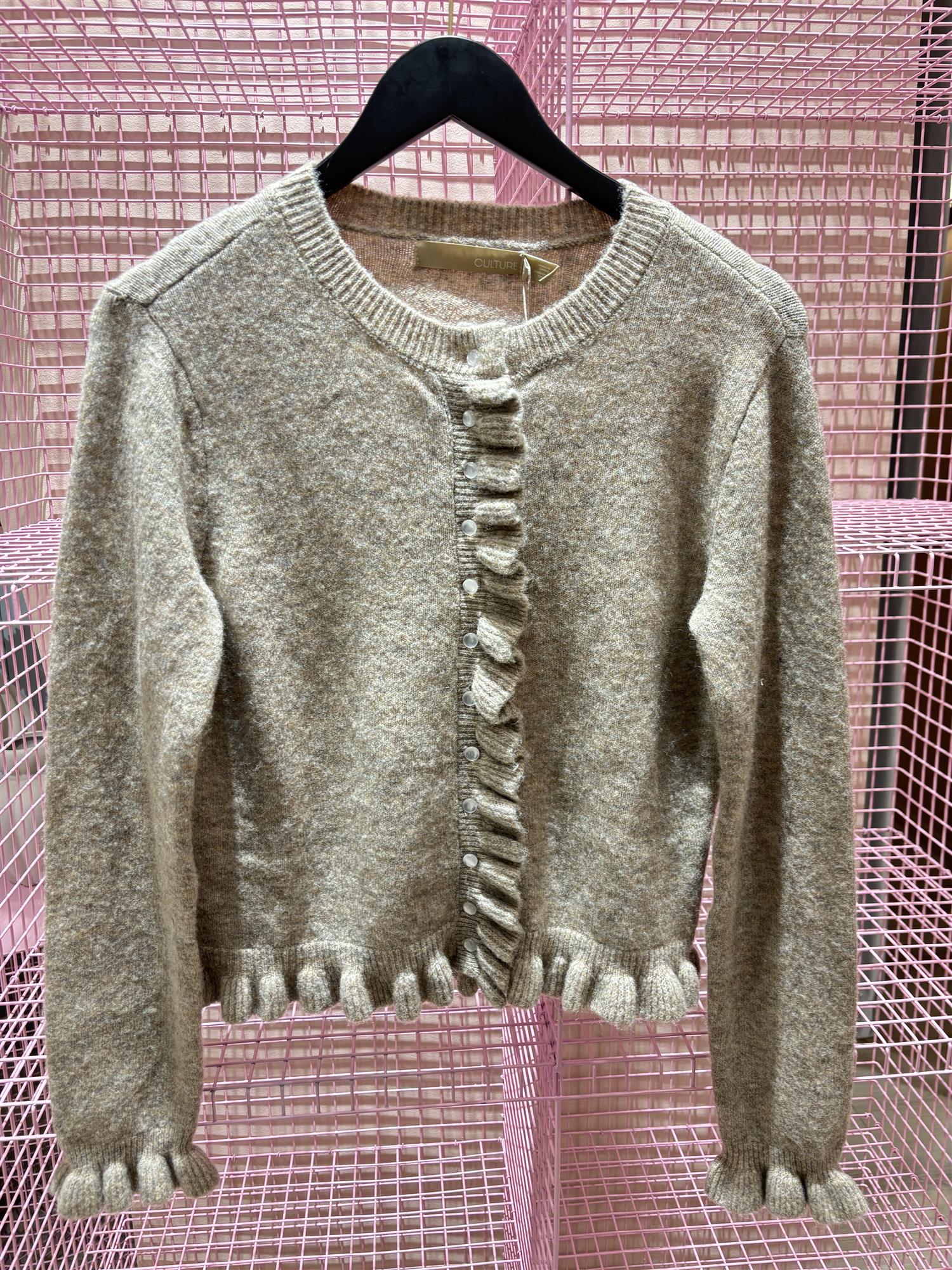 CULTURE Julietta Frill Cardigan