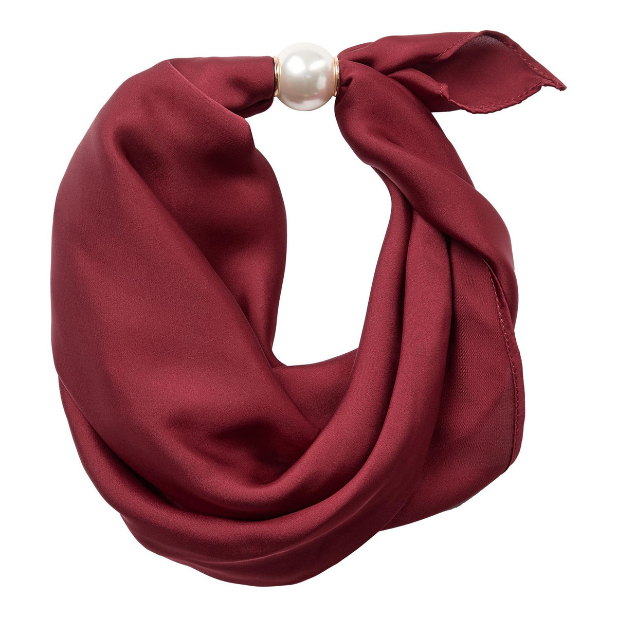 CO´ COUTURE Pearl Scarf Berry