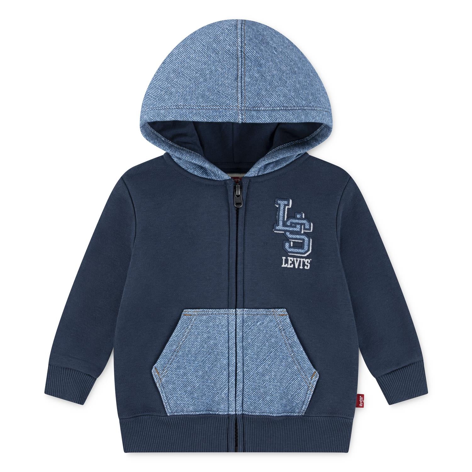 LEVIS 0-3ÅR Hettejakke Blå