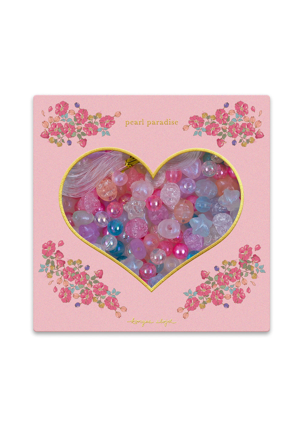 KONGES SLØJD Box of Pearls Rosa/Blå