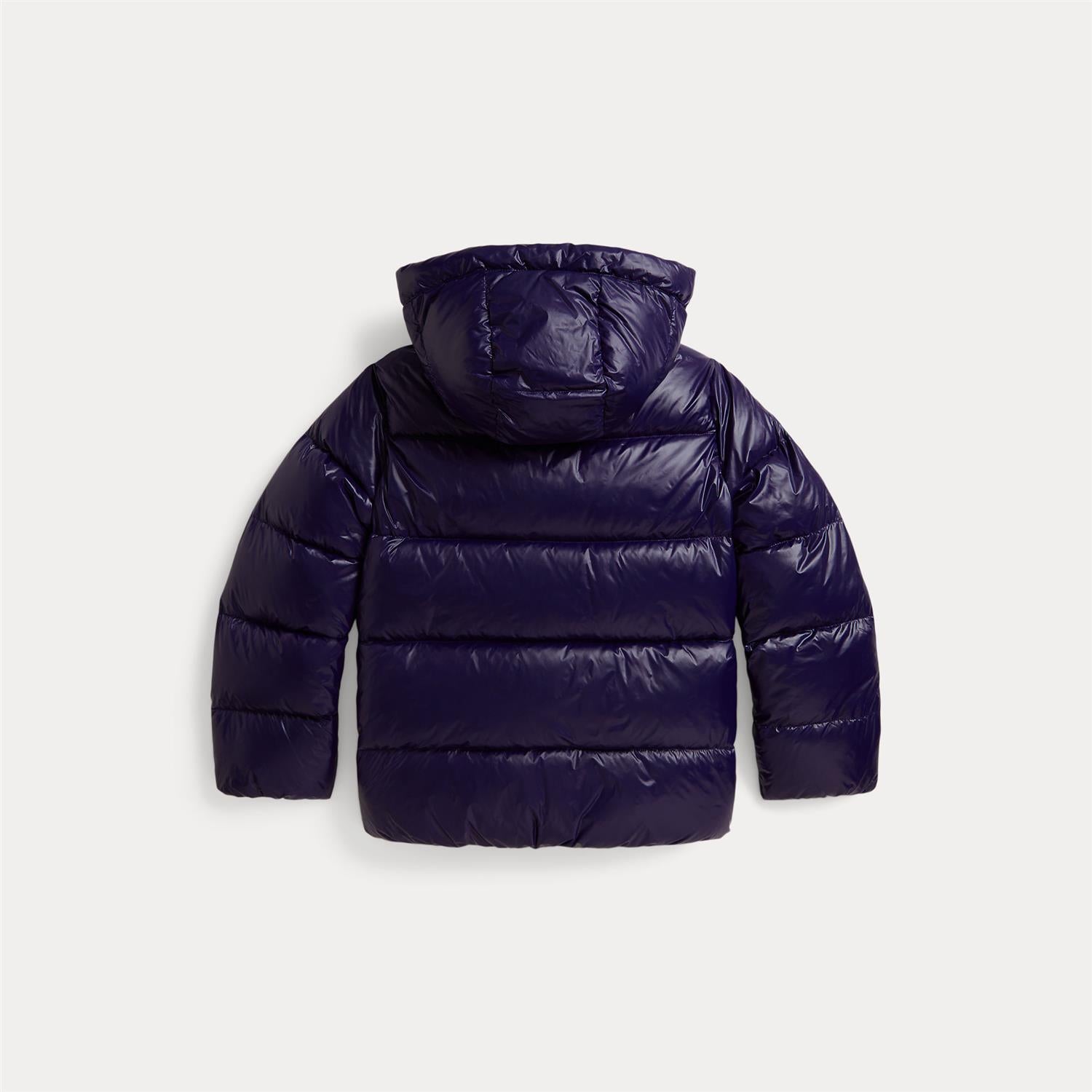 RALPH LAUREN 8-16År Ytterjakke Glossy,Jente Mørkeblå
