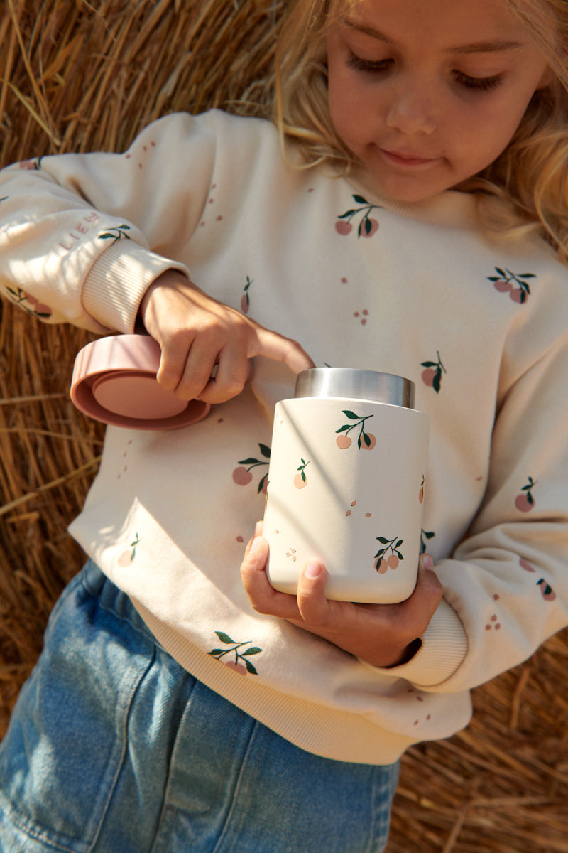 LIEWOOD Kian Food Jar 350ml,Peach/Sea Shell