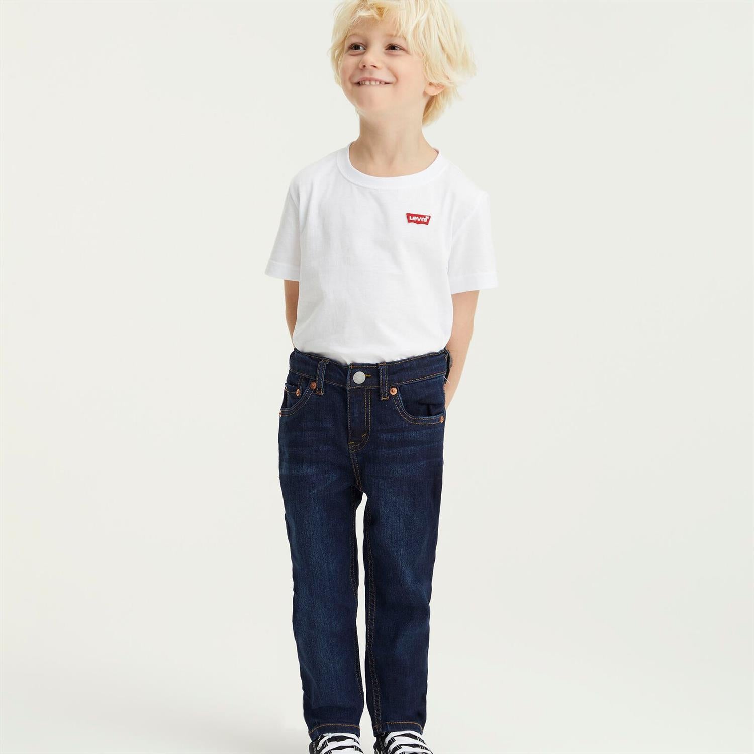 LEVIS 4-14ÅR 512 Slim taper Blå - Farmor Ingvarda