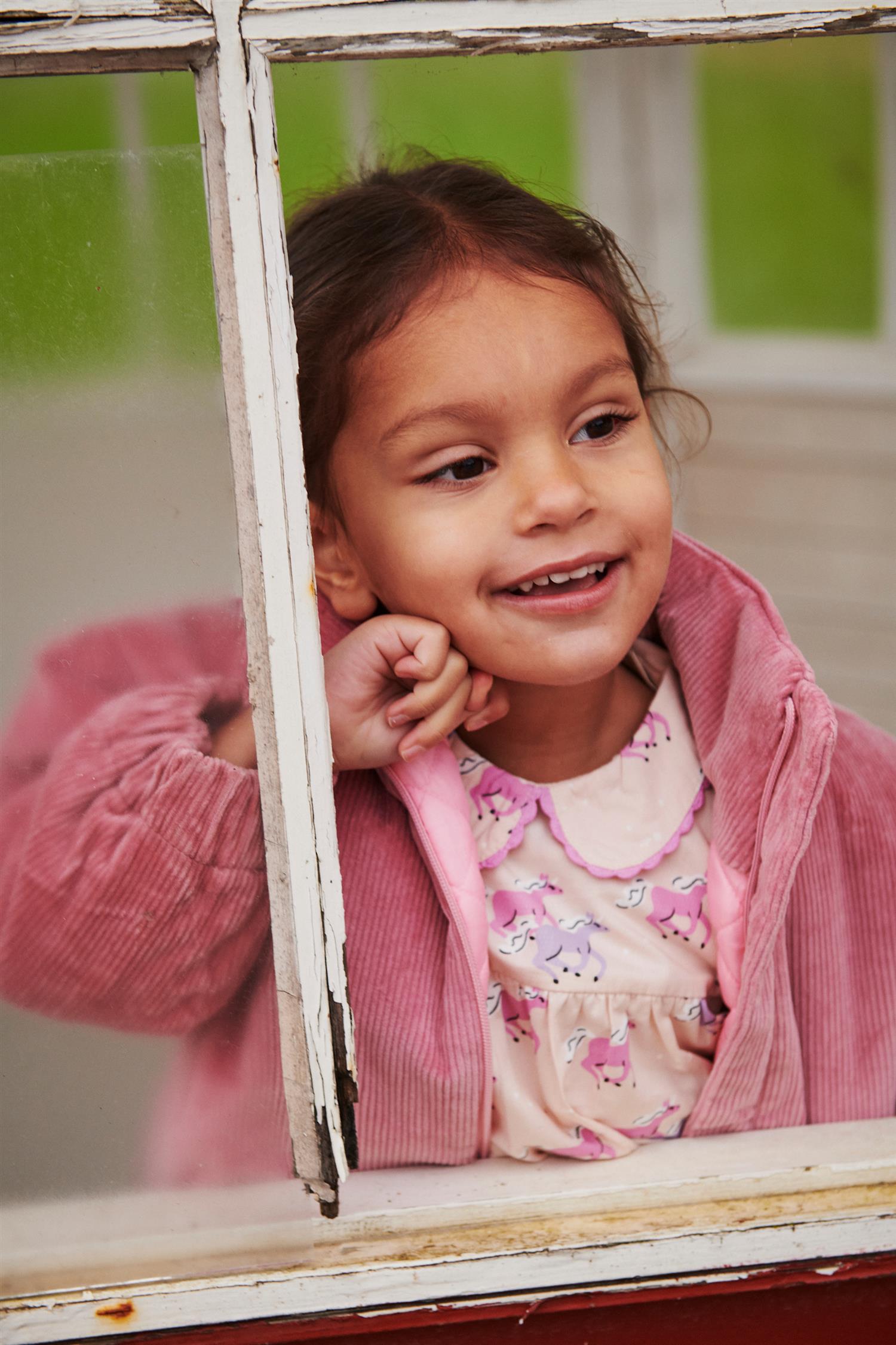 COPENHAGEN COLORS Bluse m/krage,Unicorn