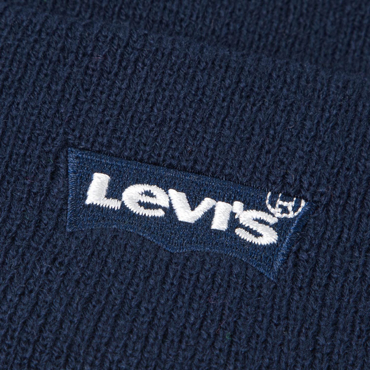 LEVIS 4-14ÅR Beanie Set Blå