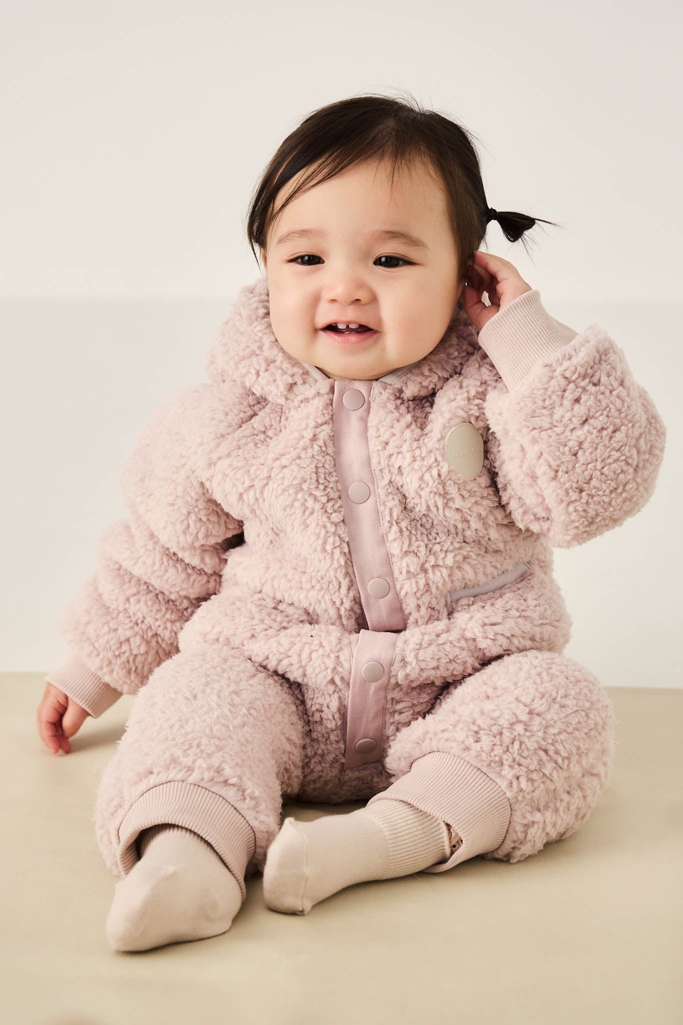 JAMIE KAY Sherpa Lenny Onepiece Dus Rosa