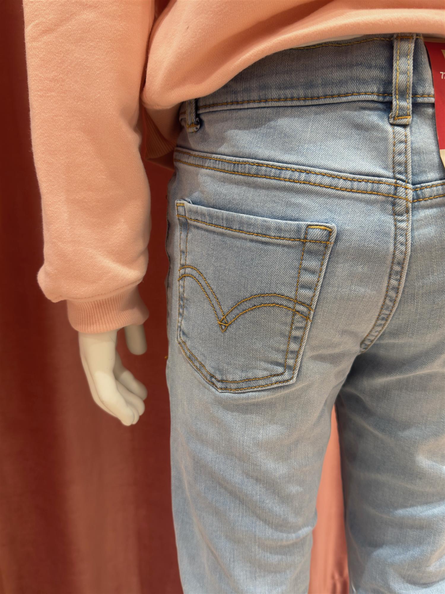 LEVIS 726 High Rise Flare Jeans Lys Denim