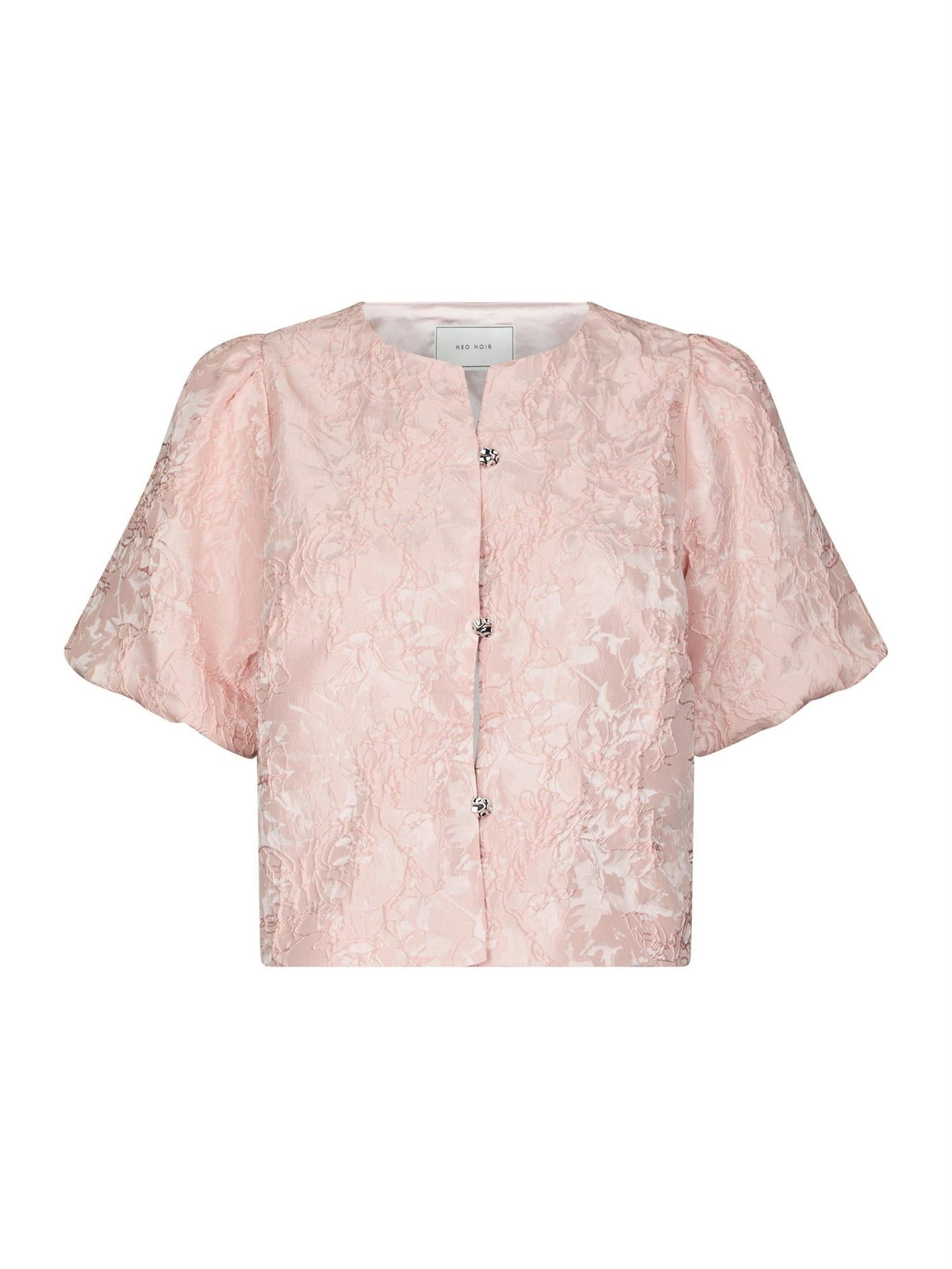 NEO NOIR Aisa Soft Brocade Blouse - Farmor Ingvarda