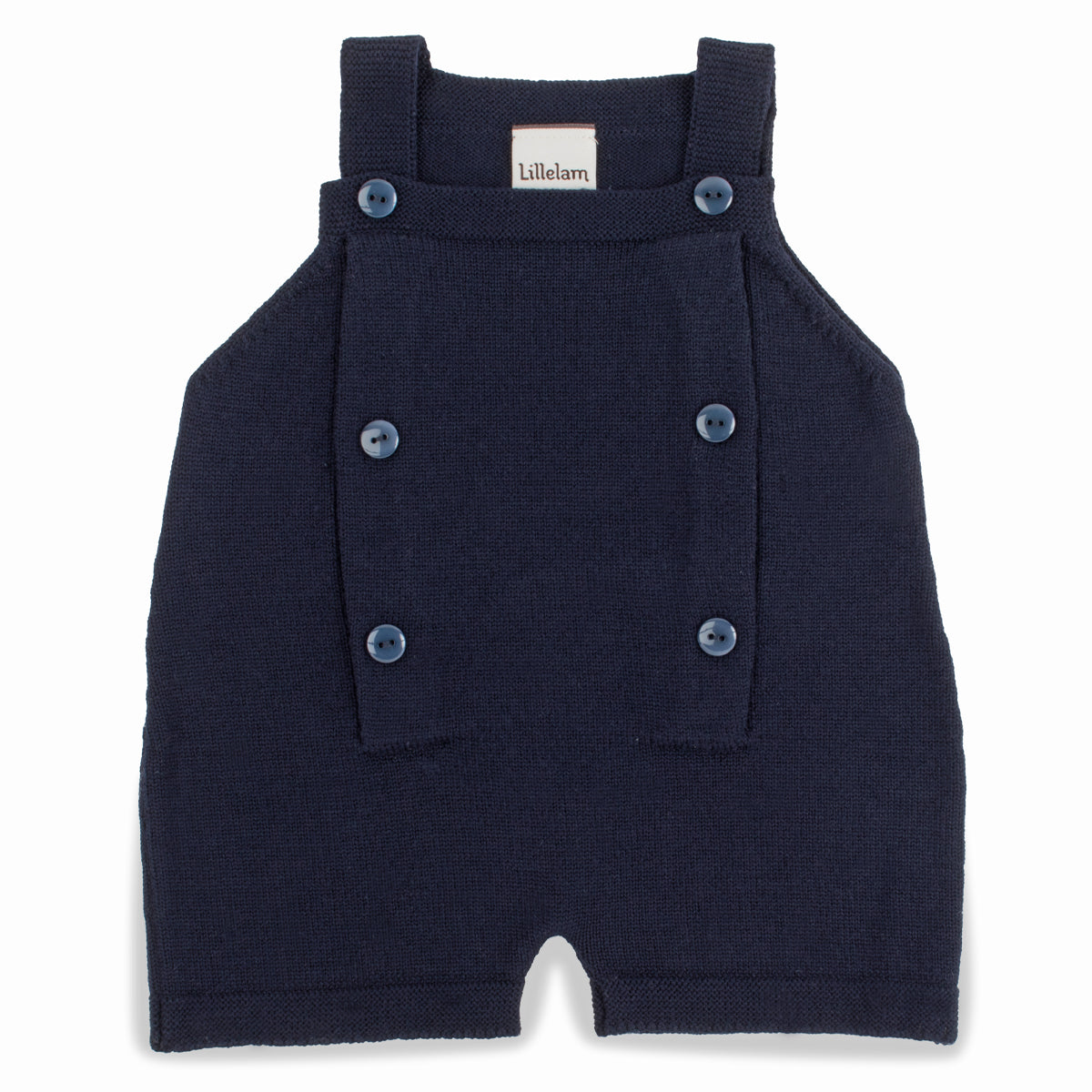 LILLELAM Romper m/knapper Marineblå