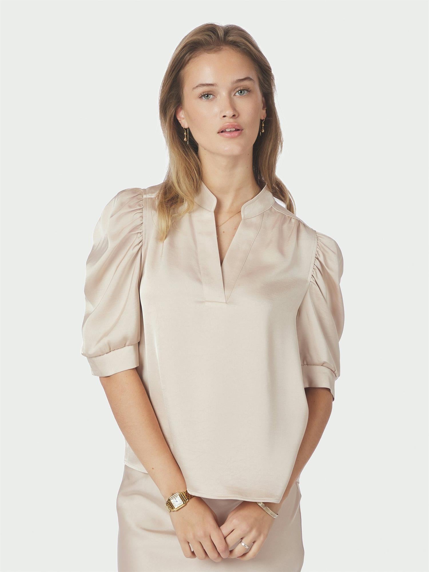 NEO NOIR Roella Heavy Sateen Blouse
