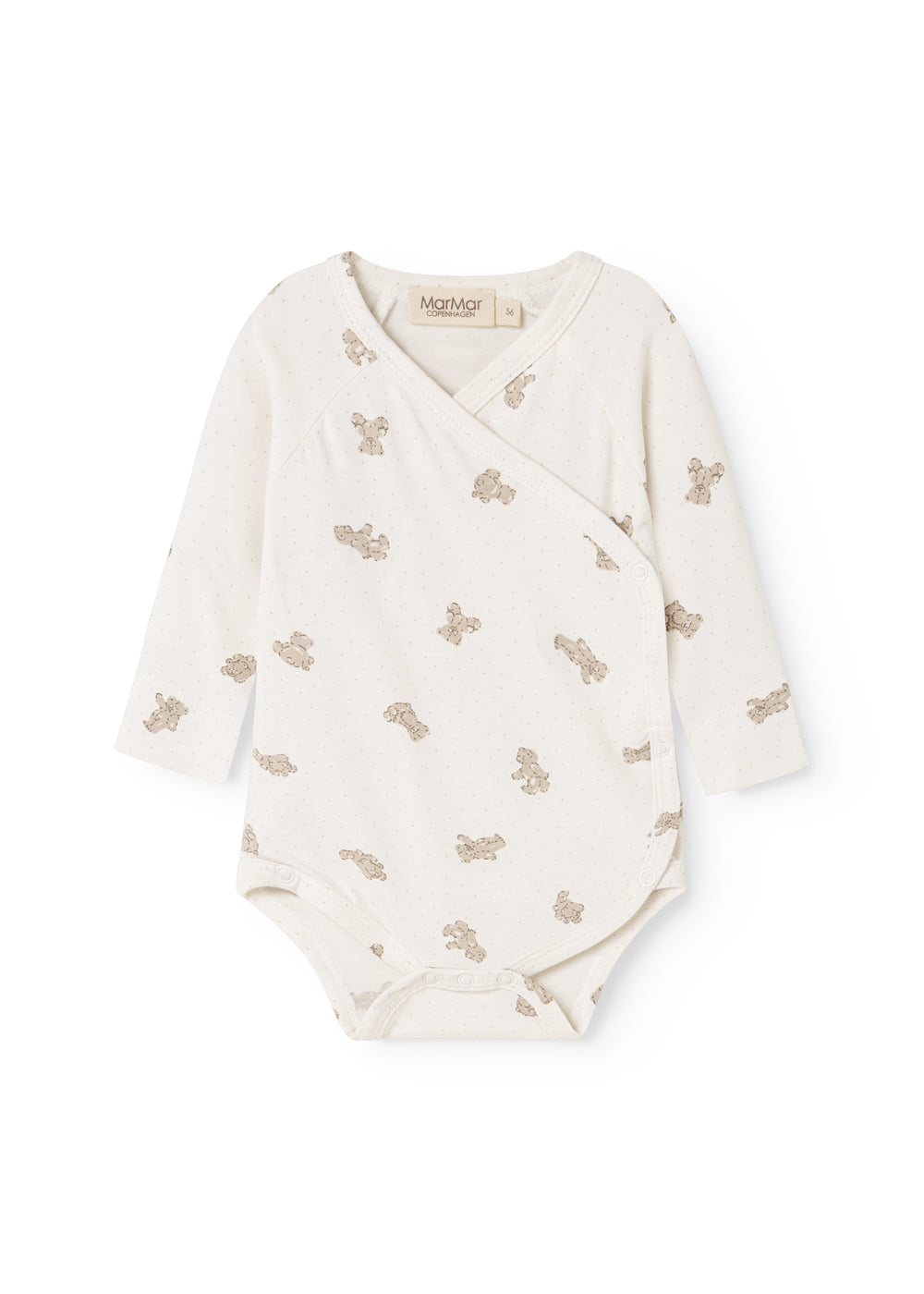 MARMAR COPENHAGEN 0-3ÅR Belito Body,Teddybears Krem
