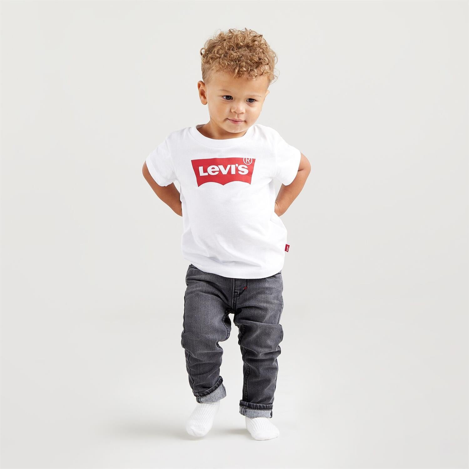 LEVIS 0-3ÅR T-skjorte Hvit