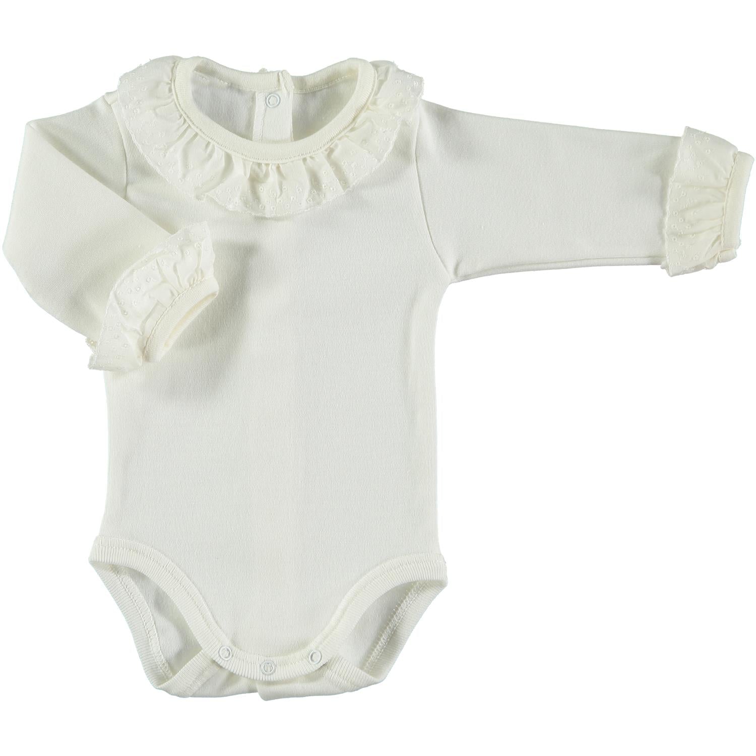 BABIDU 1191 Body m/krem blondekrage Offwhite