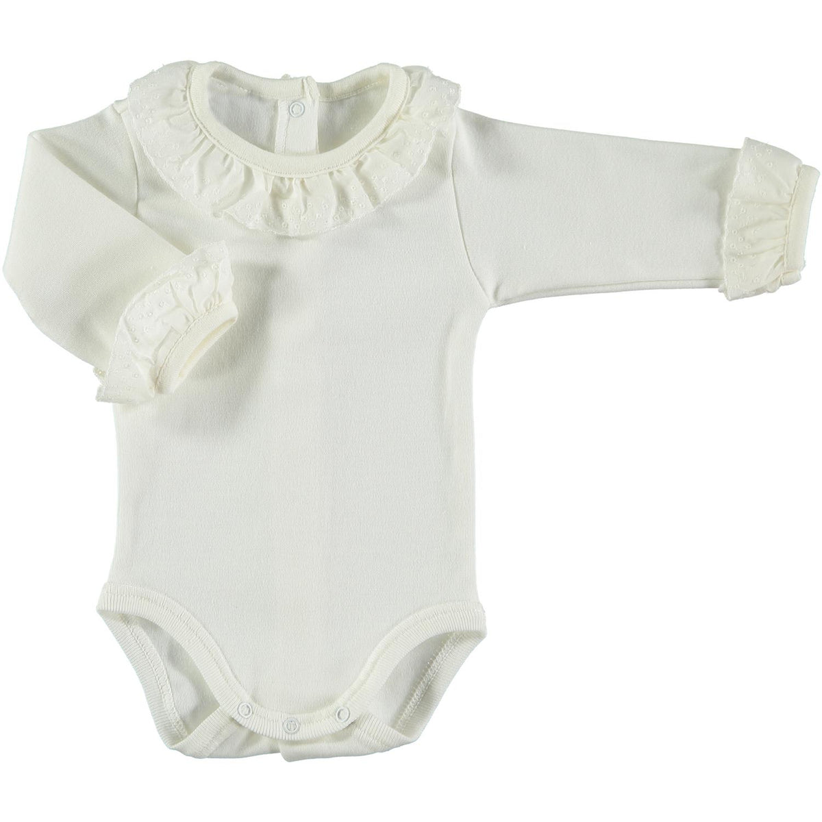 BABIDU 1191 Body m/krem blondekrage Offwhite