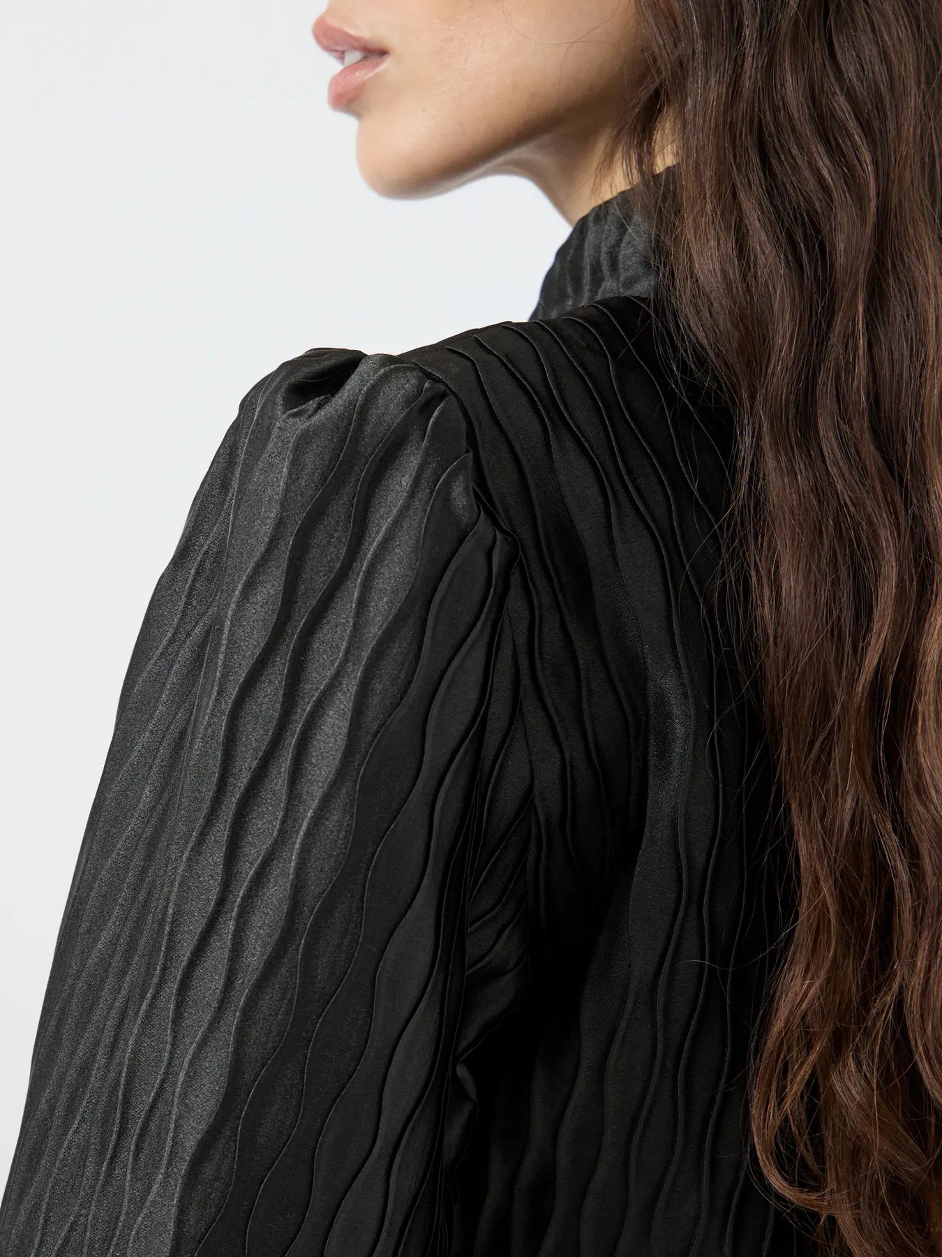 YAS Yasripple Shirt Black