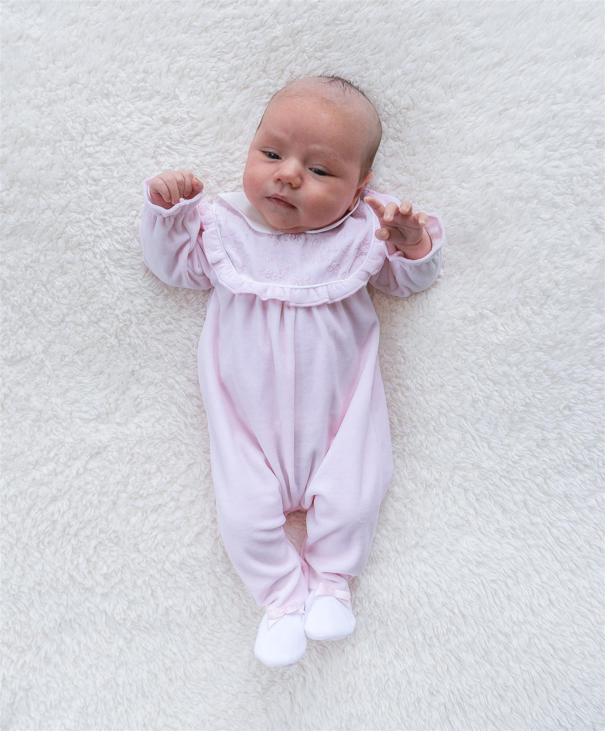 EMILE ET ROSE Maddy Babydress,Velour Rosa