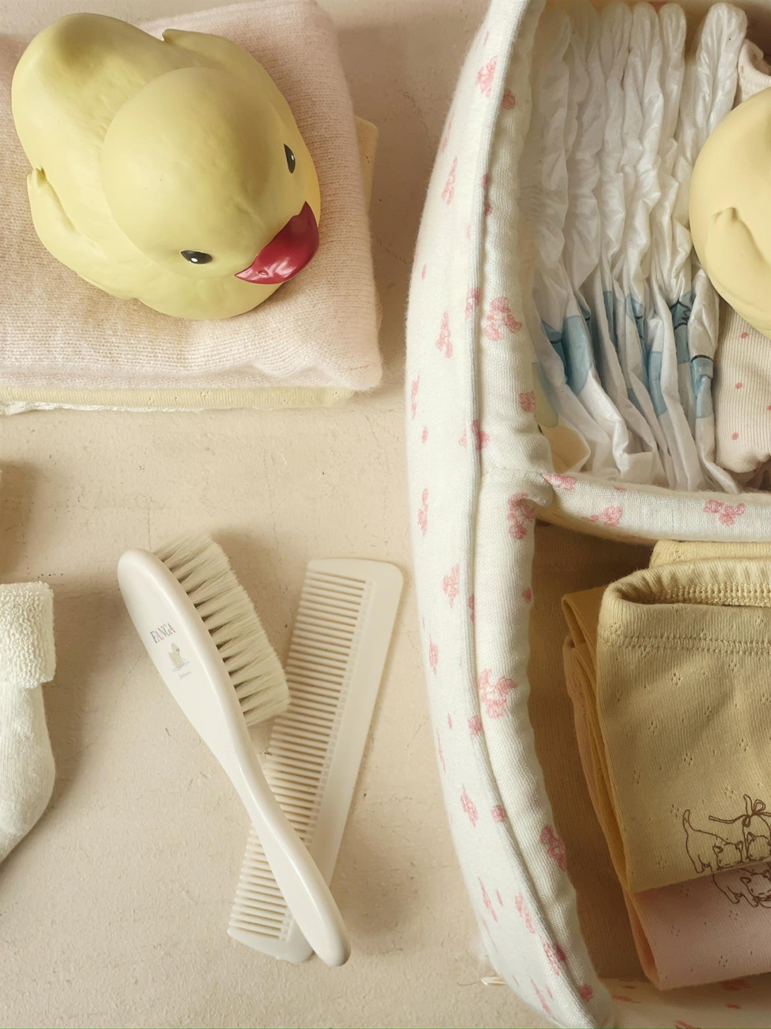 FANGA FONTANA by Konges Sløjd Baby Hårbørstesett Lys Beige