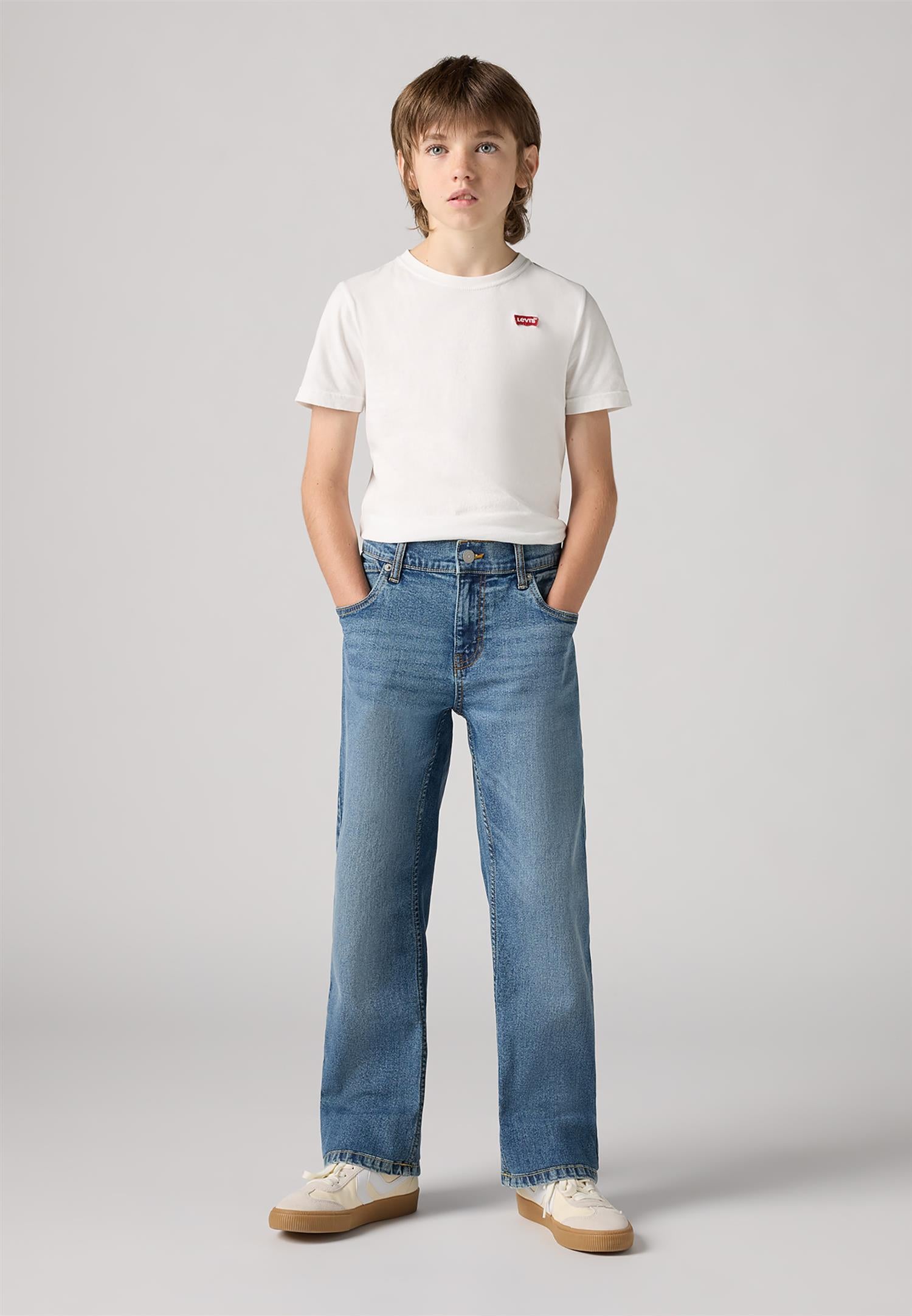 LEVIS 4-14ÅR 551Z Authentic Straight Jeans Blå
