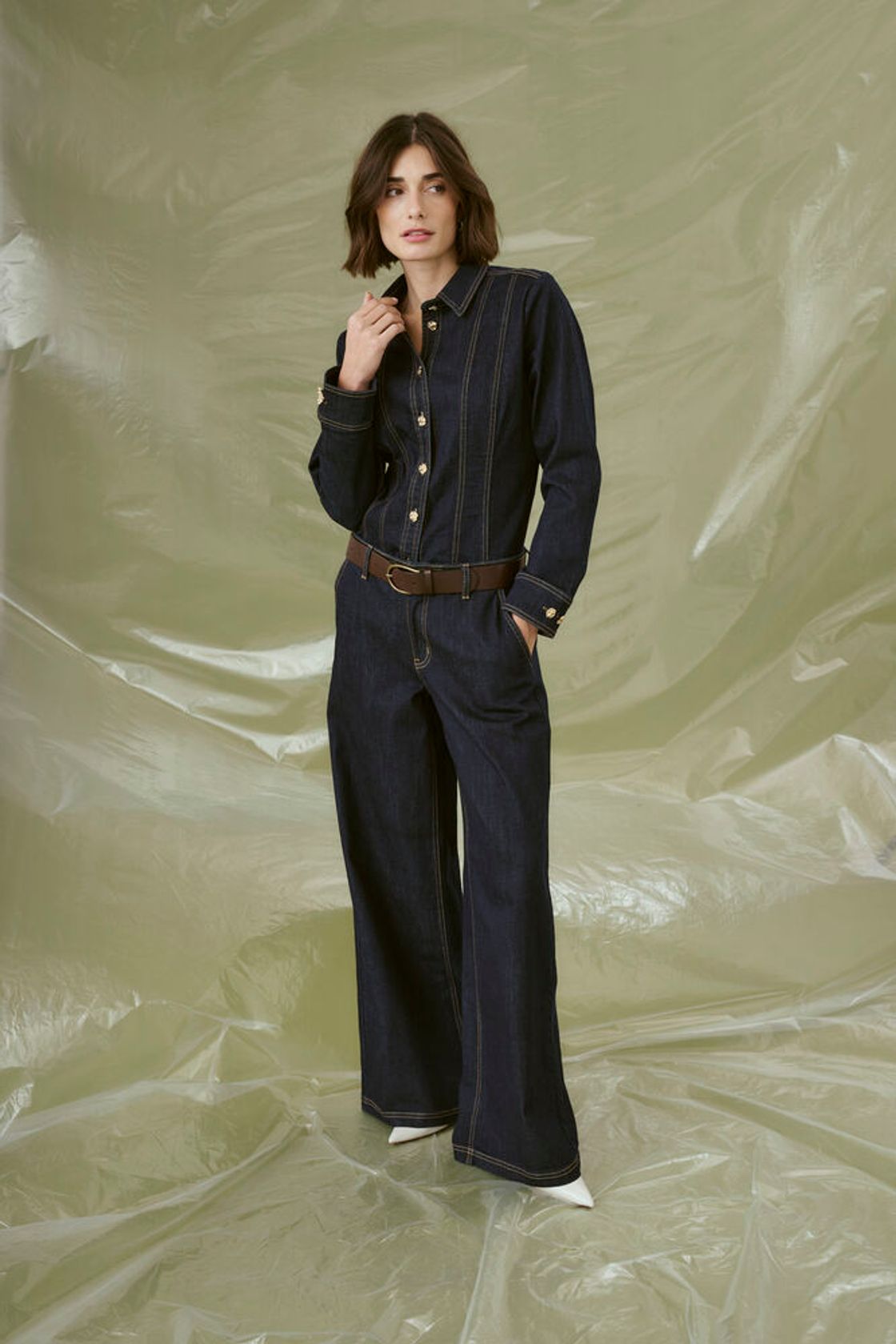 CULTURE Bobbie Denim Shirt