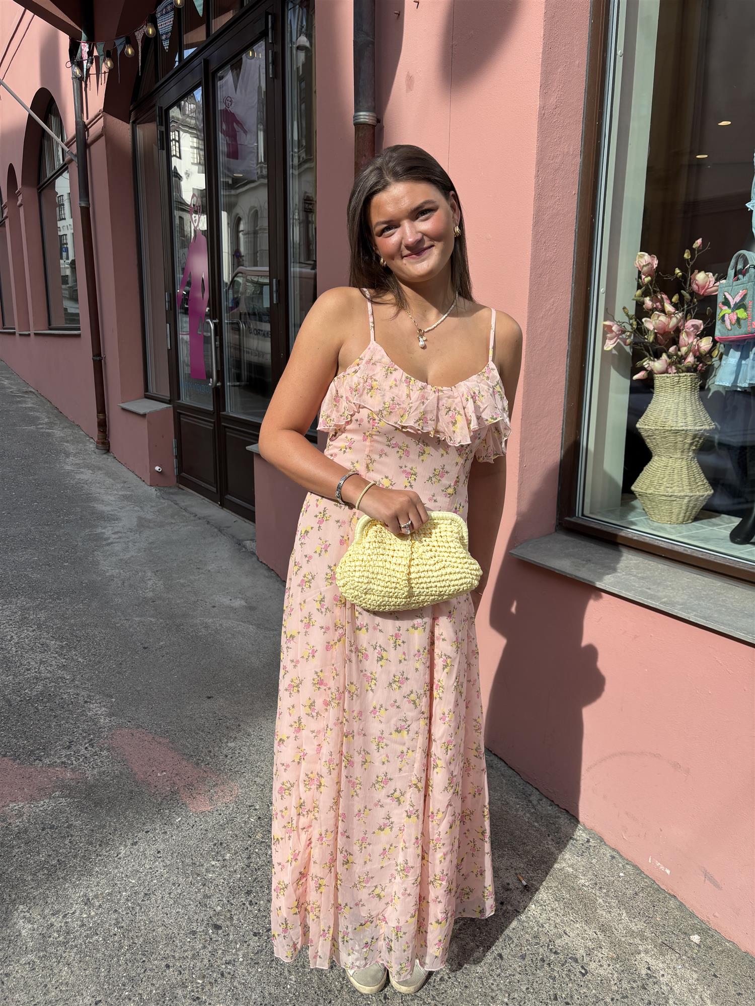 YAS Yassoiree strap maxi dress