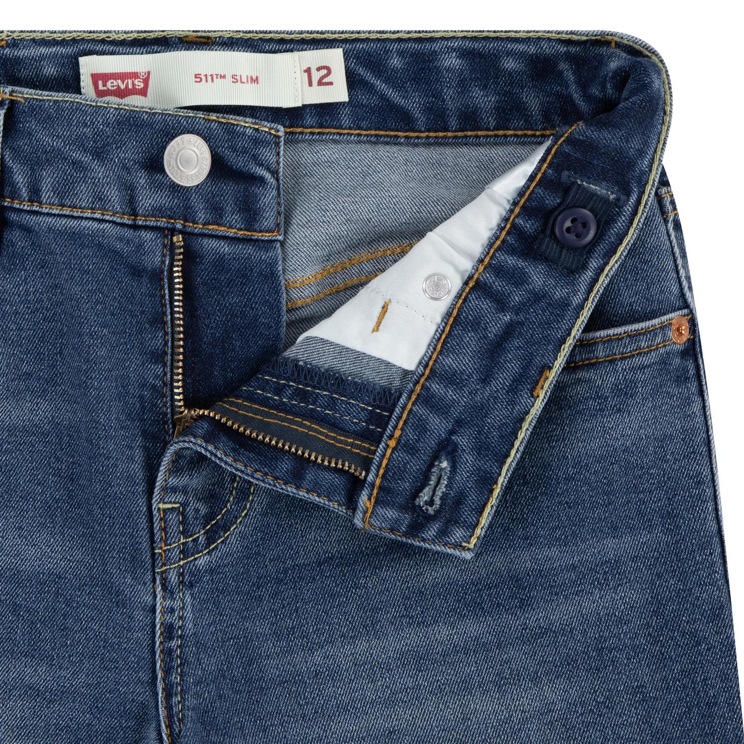 LEVIS Dongeri shorts 511 Jeans Blå