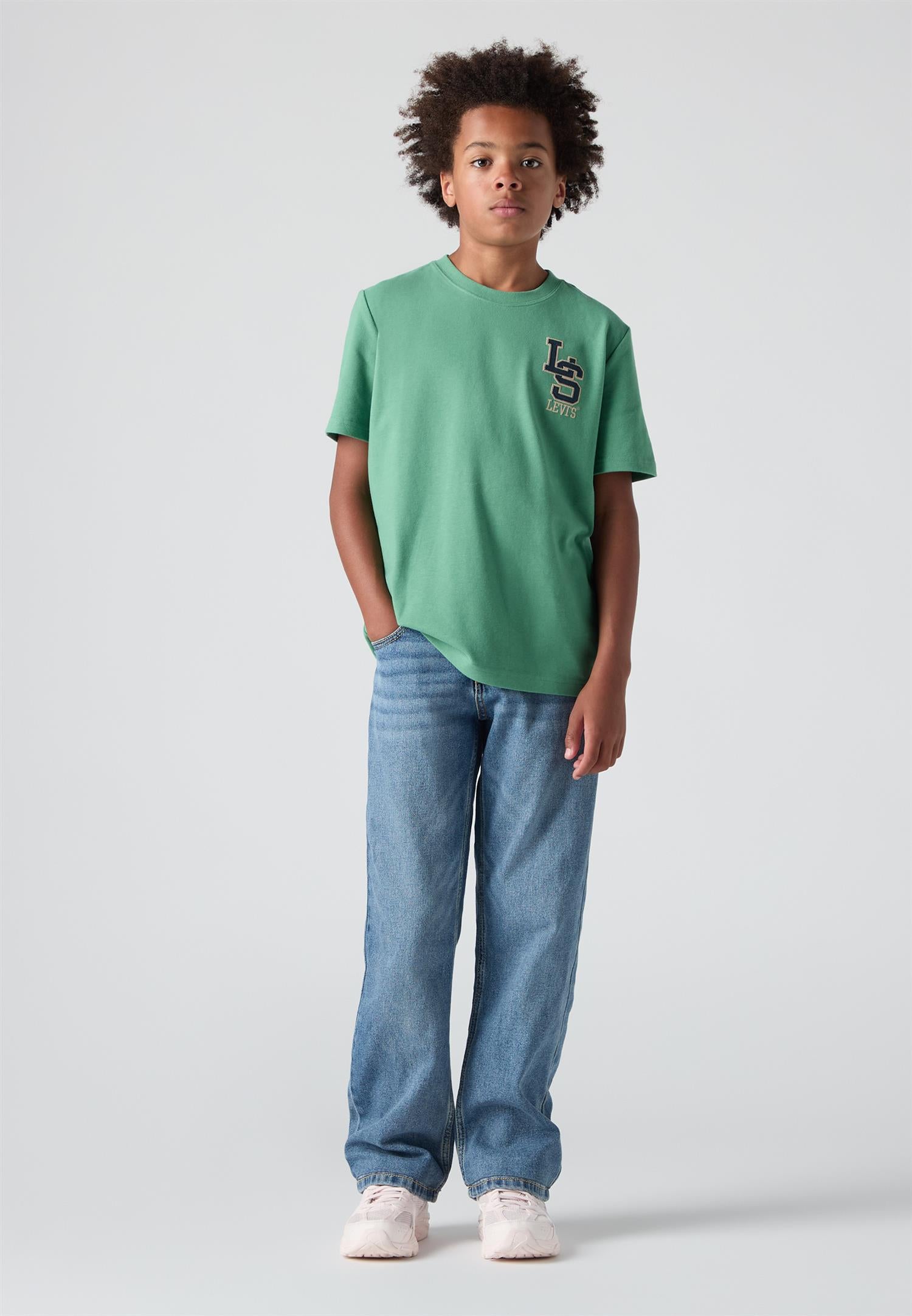 LEVIS 4-14ÅR 555 Relaxed Straight Jeans - Farmor Ingvarda