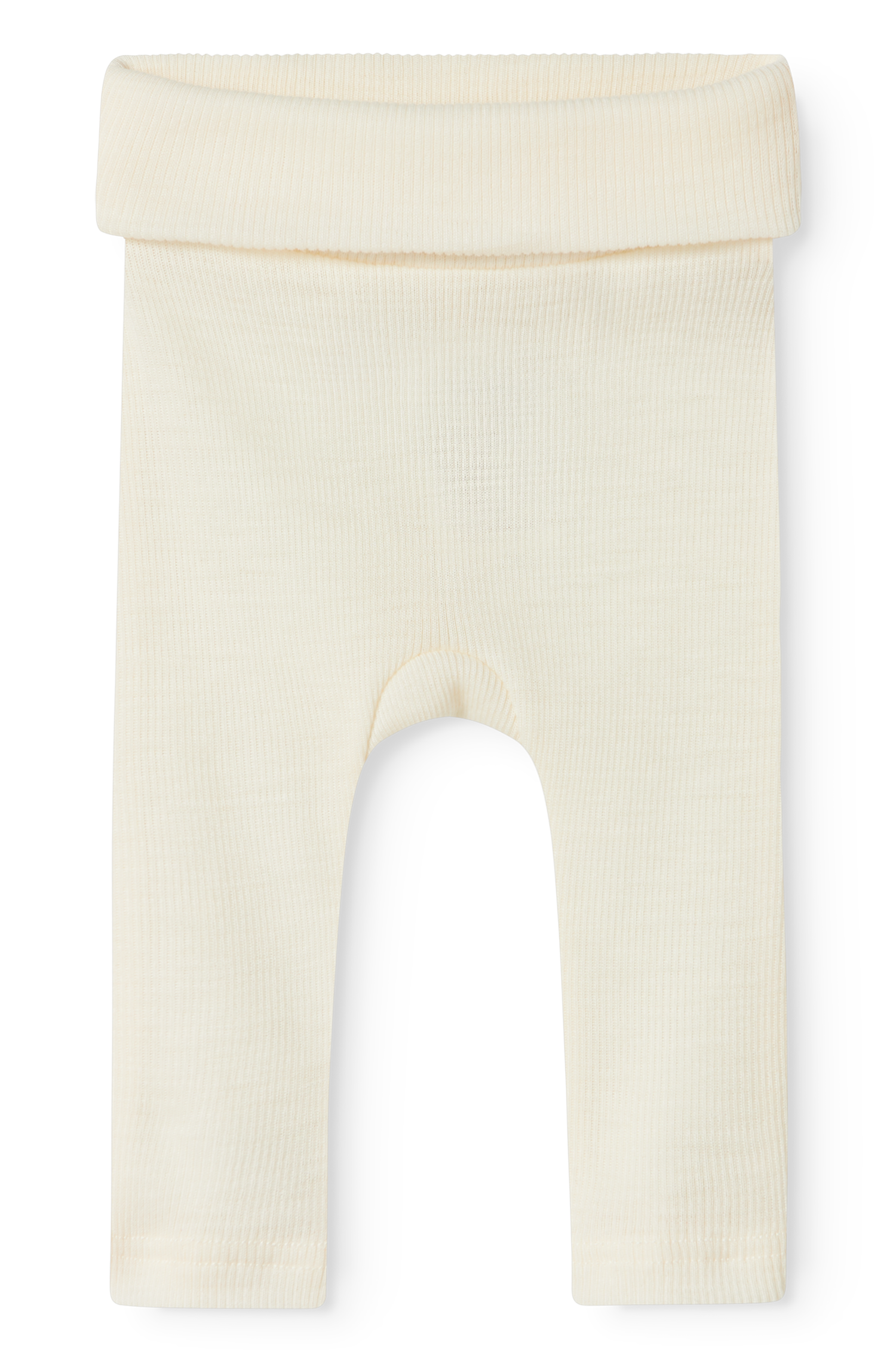 MARMAR COPENHAGEN 0-3ÅR Piva pants,Ull Rib Offwhite - Farmor Ingvarda