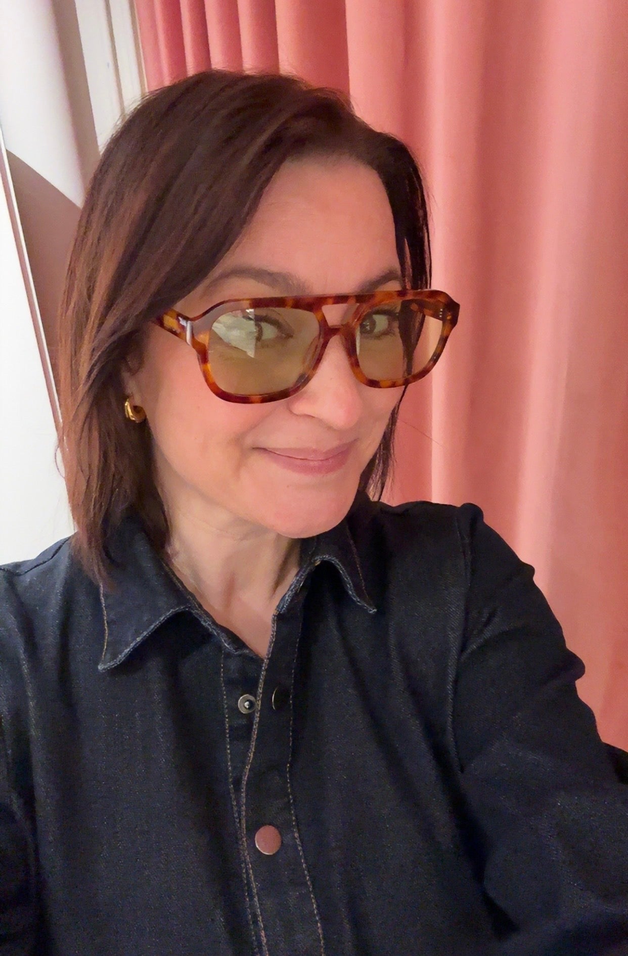 JUDI EYEWEAR Malia Tortoise Green