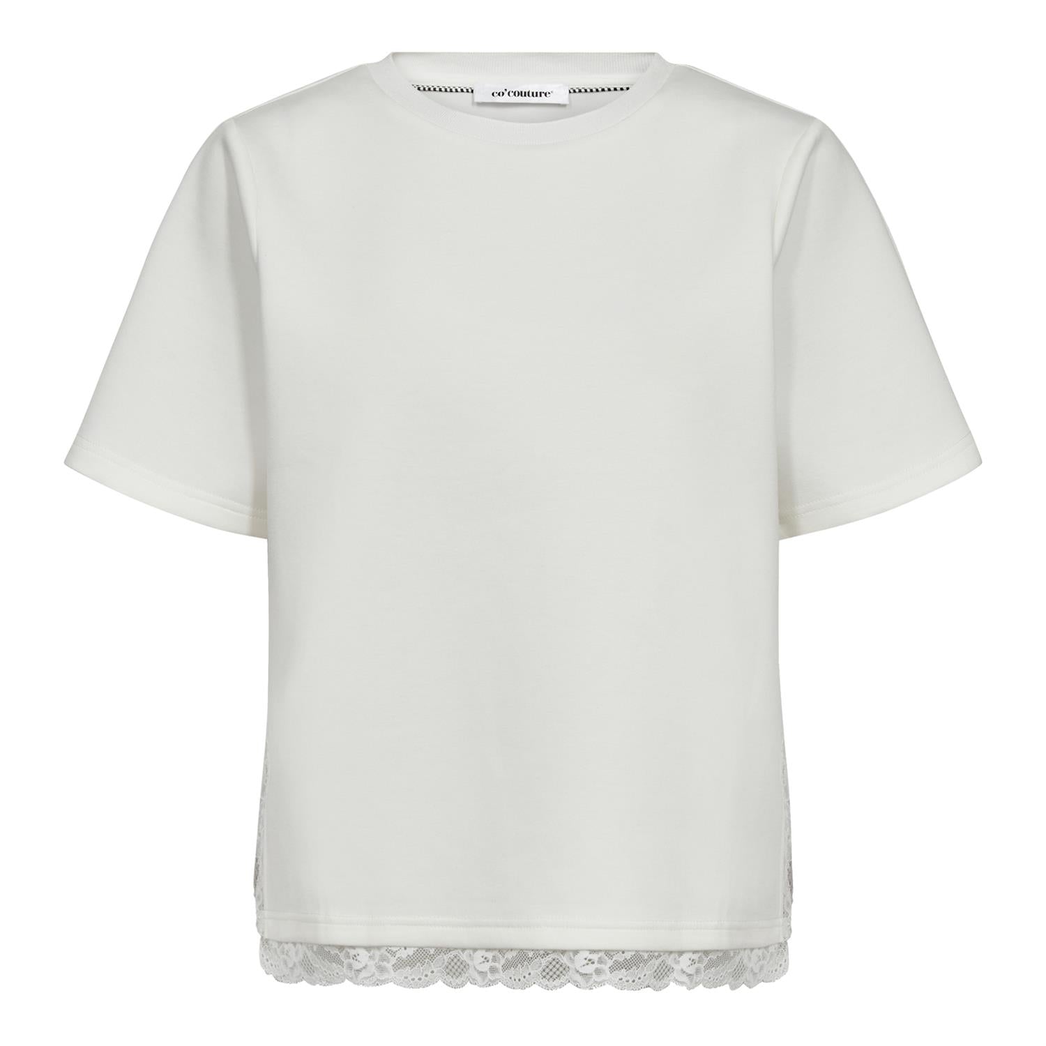 CO´ COUTURE Evi Lace Tee - Farmor Ingvarda