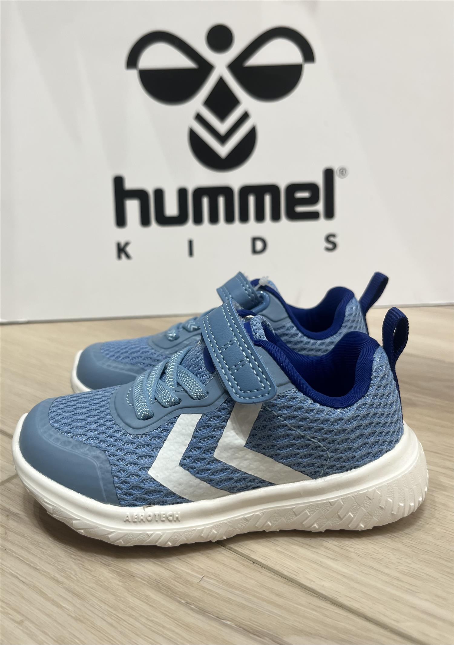 HUMMEL SKO/TØFLER Actus sko Recycled baby Lyseblå