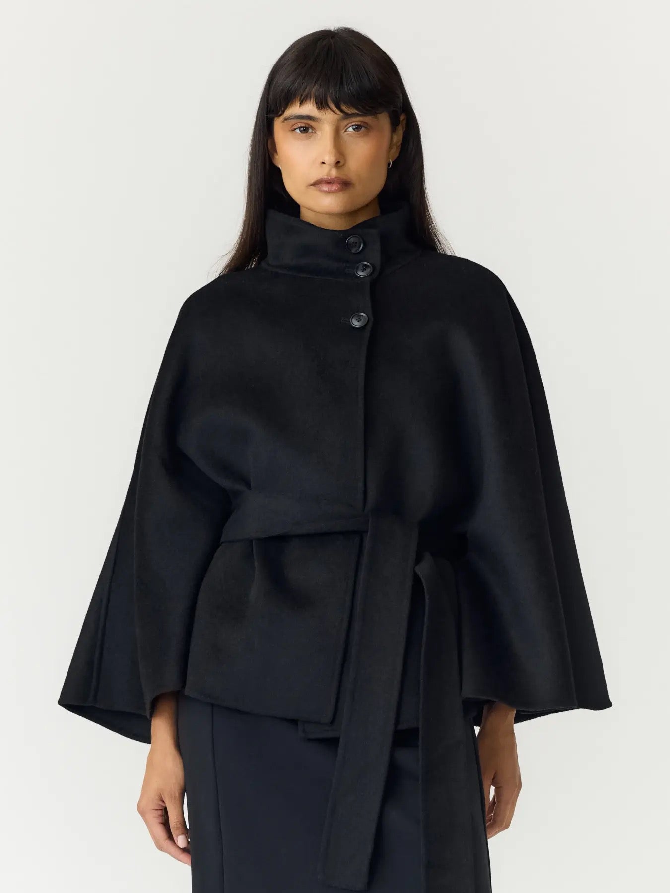 YAS Yasalmio Handmade Wool Blend Jacket