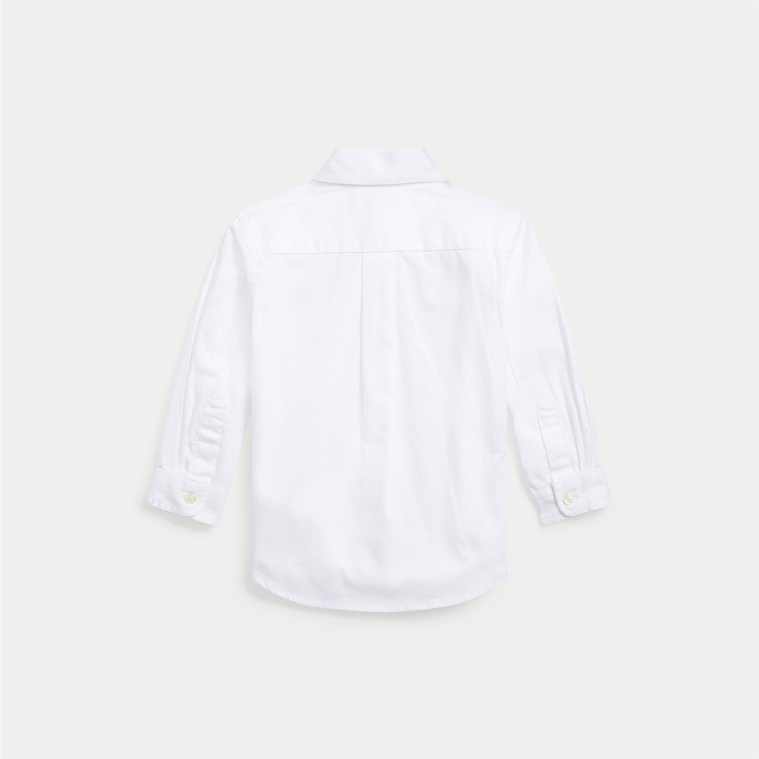 RALPH LAUREN Baby 0-24mnd. Oxford Skjorte,Baby Hvit