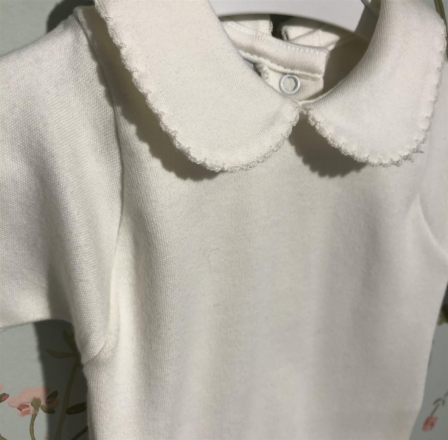 BABIDU 1190 Body M/Krage Offwhite