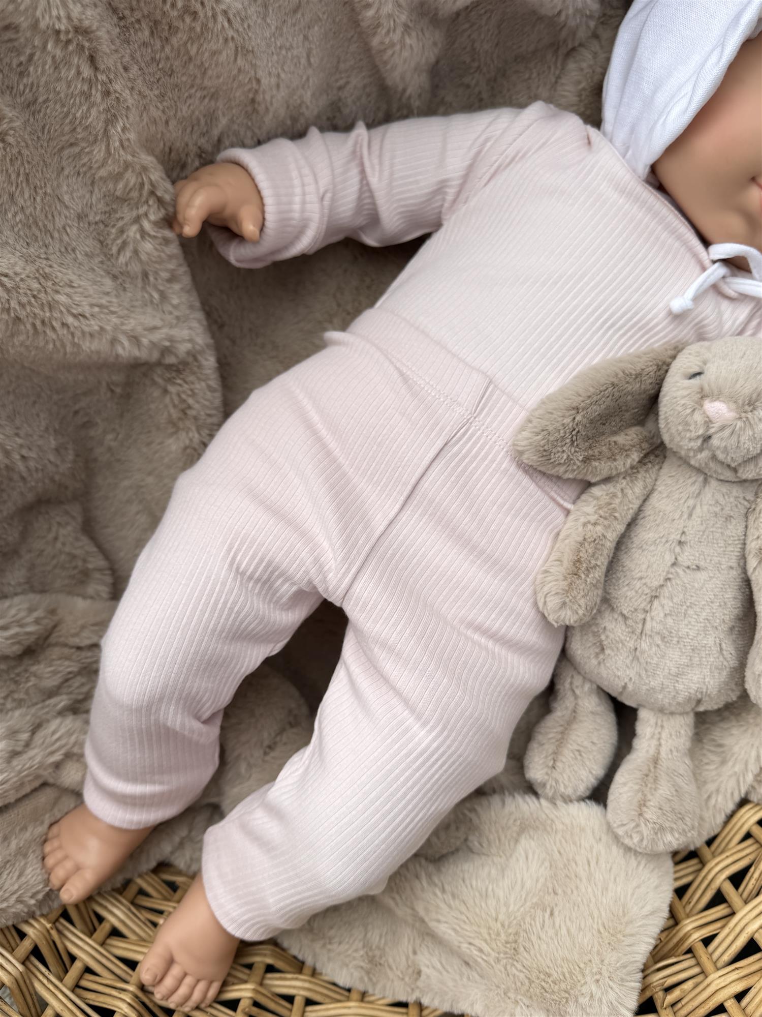 MARMAR COPENHAGEN Plain body Rib ls Lys Rosa