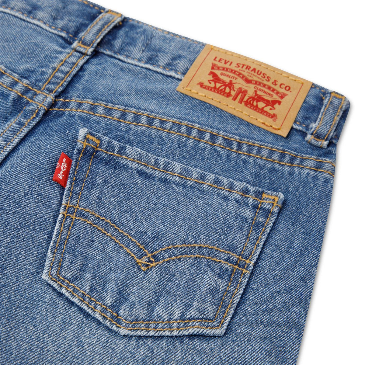 LEVIS 4-14ÅR High rise baggy Jeans Jeans Blå