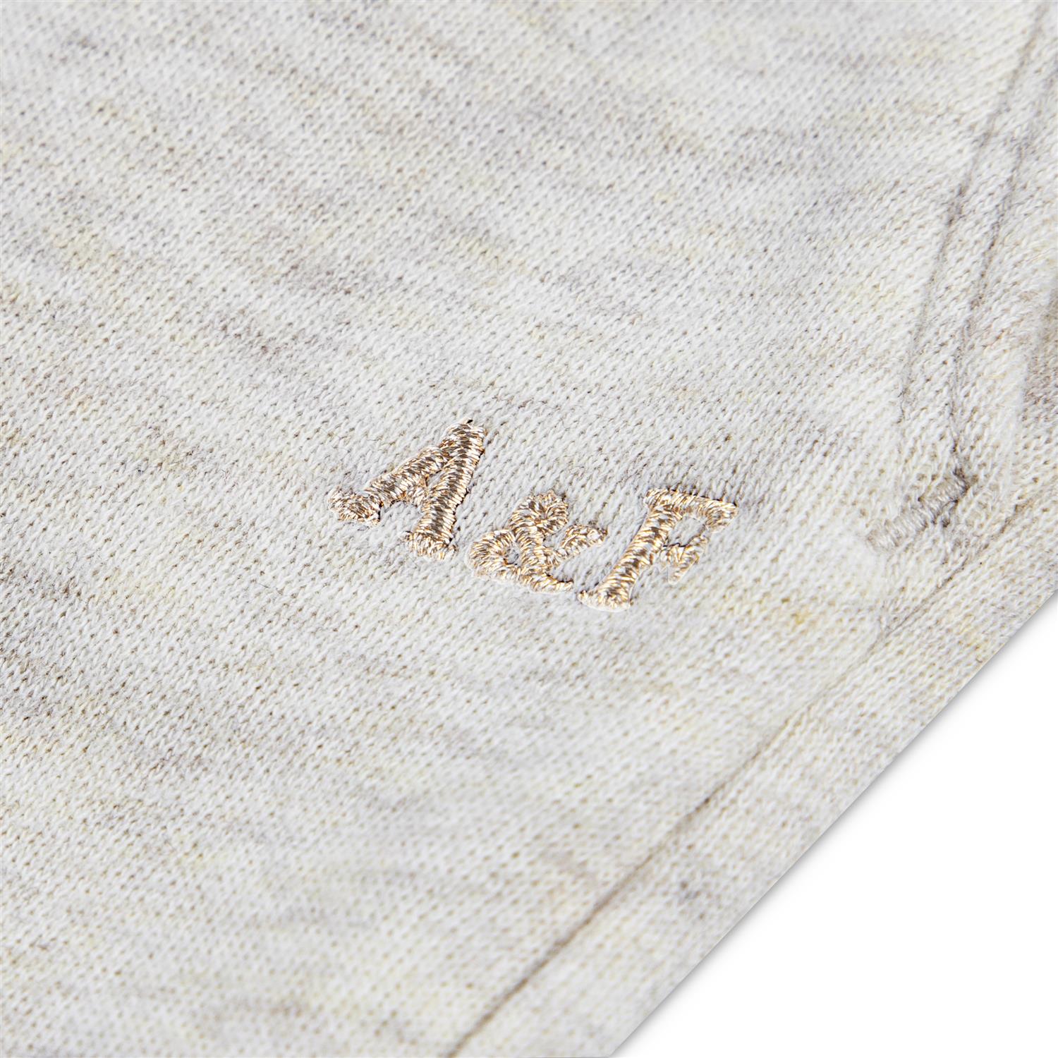 ABERCROMBIE & FITCH Bukse Wide Leg,College Beige Melert