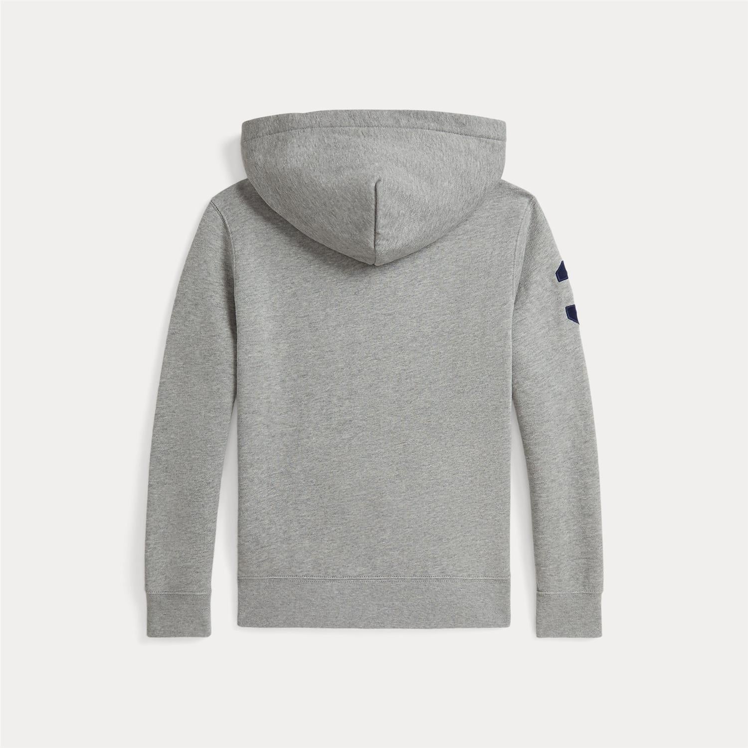 RALPH LAUREN 8-16År Hettegenser m/stor logo Grå