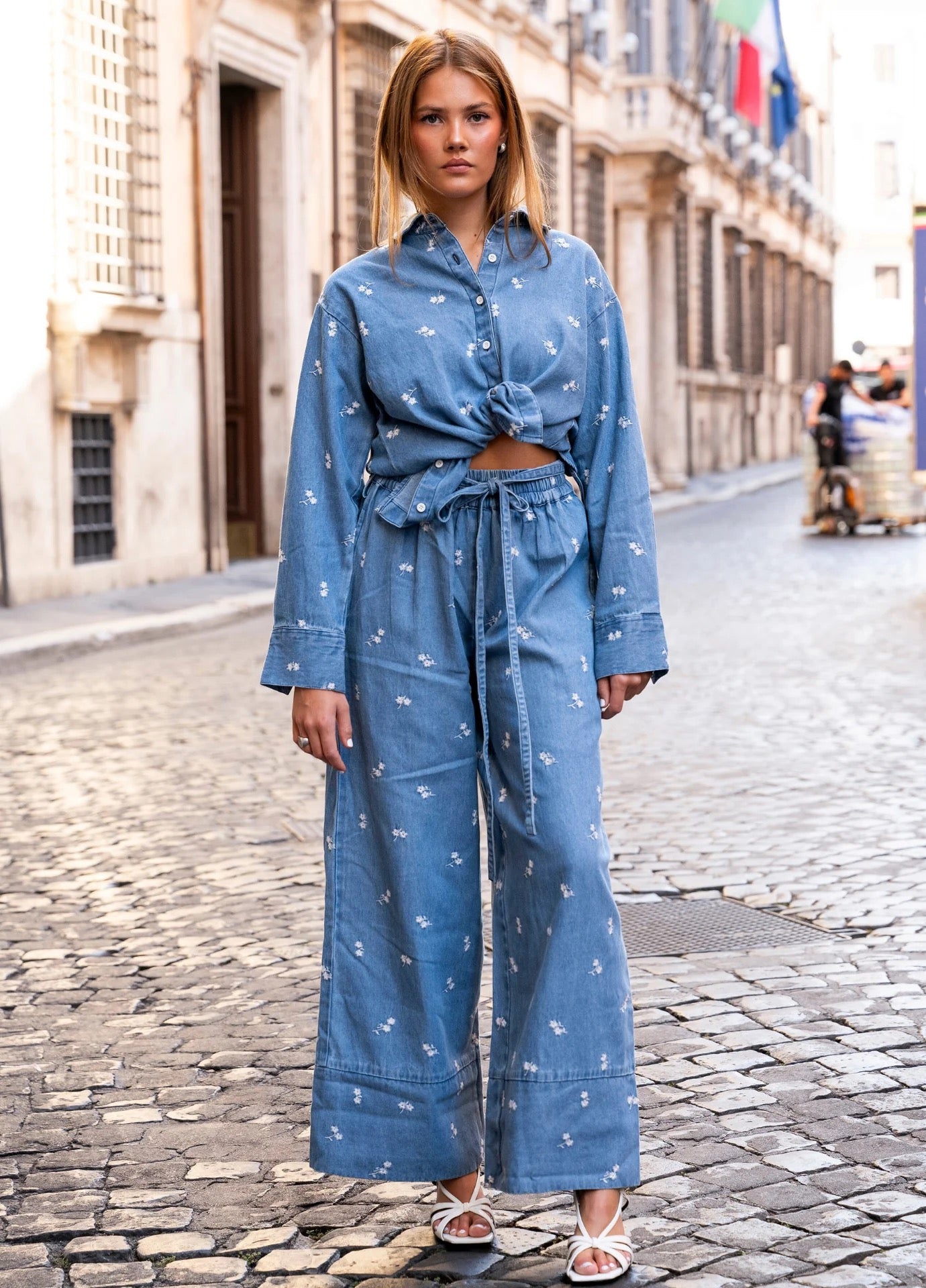 MISSMAYA Ava Shirt Denim (PRESALE)