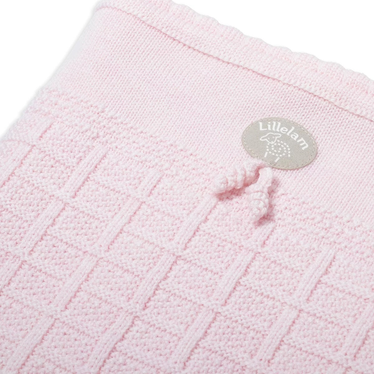 LILLELAM Pledd Classic Himmelrosa